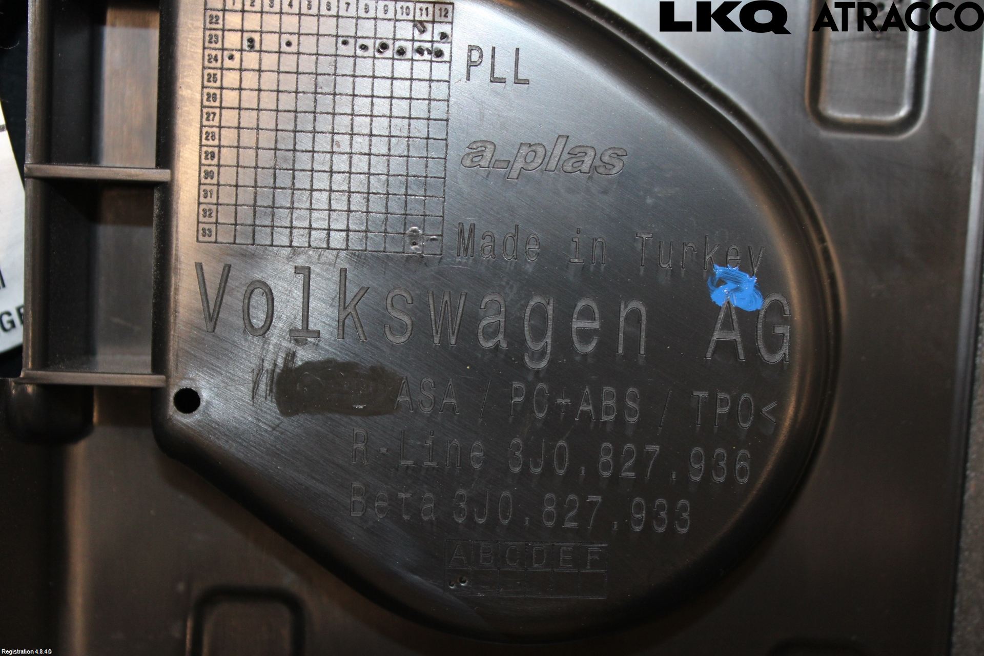 Volkswagen VW PASSAT 24- Spoiler Bakluke