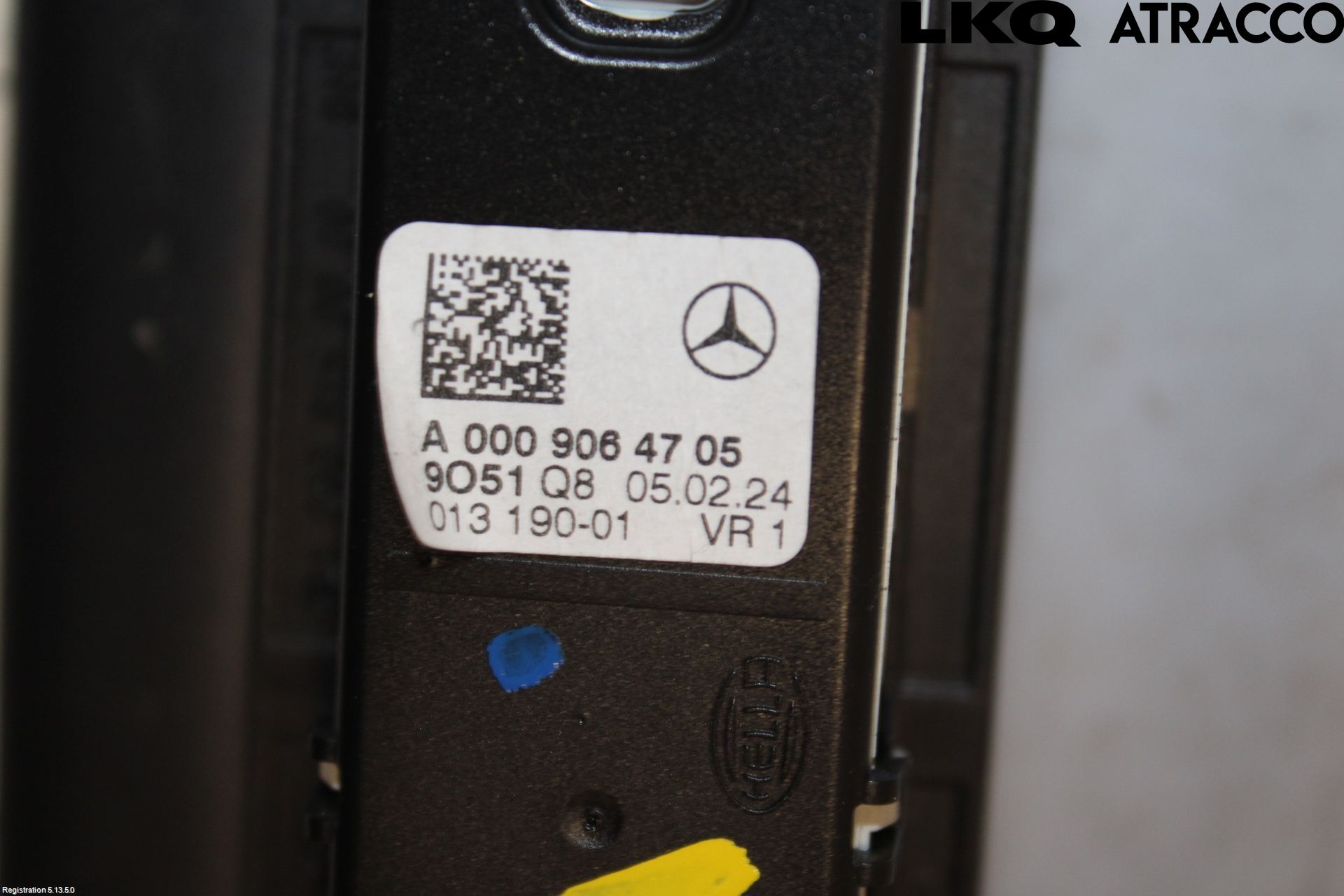 Mercedes-Benz MB EQB (X243) 22- Innrhandtak I Taket