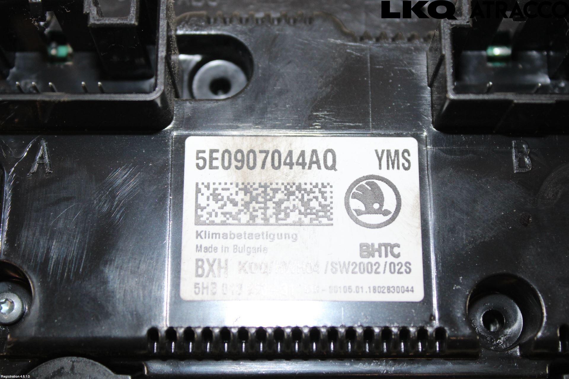 Skoda OCTAVIA (5E) 13-20 Varmeapparat Panel(Regulering)
