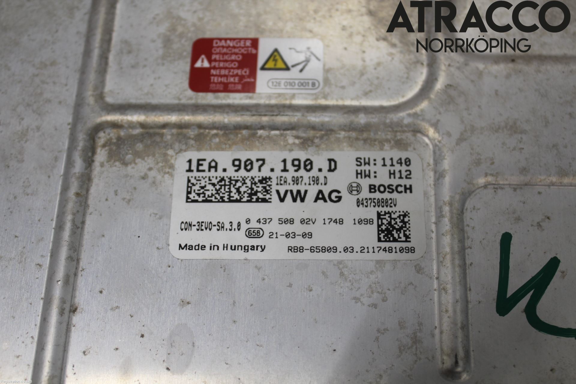 Volkswagen VW ID.4 21- Dc-Cd Omformer Hybrid
