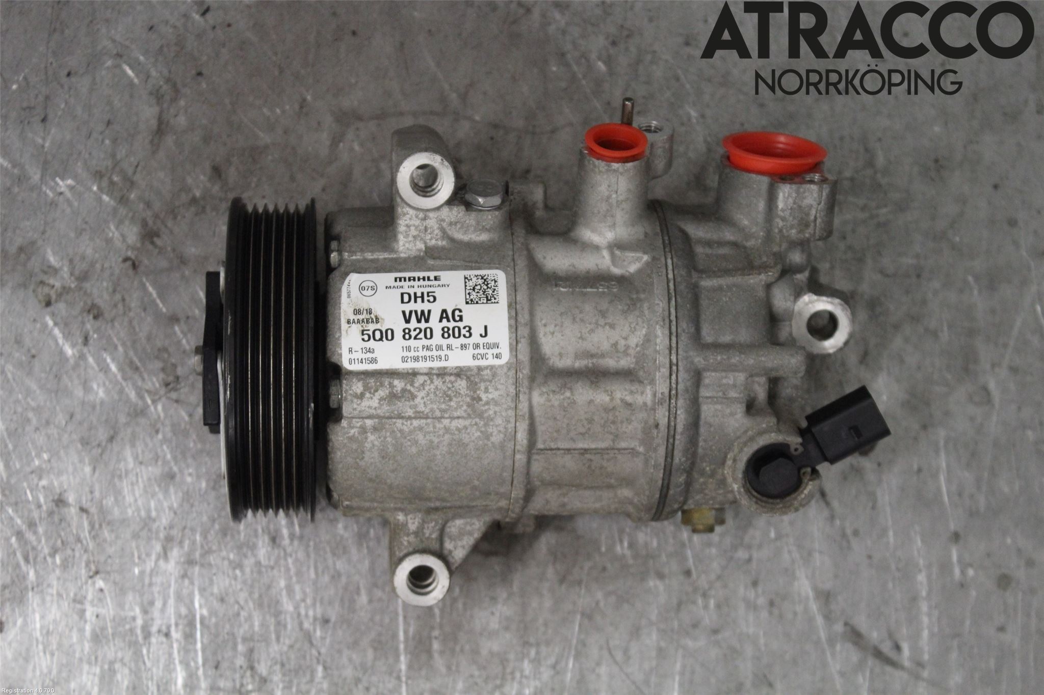 Volkswagen VW CADDY 16-20 Varme Ac Kompressor
