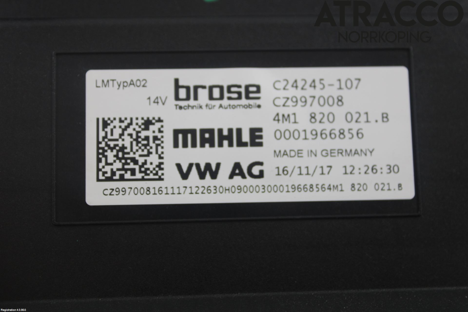 Audi A5 17- Varmeapparat Viftemotor