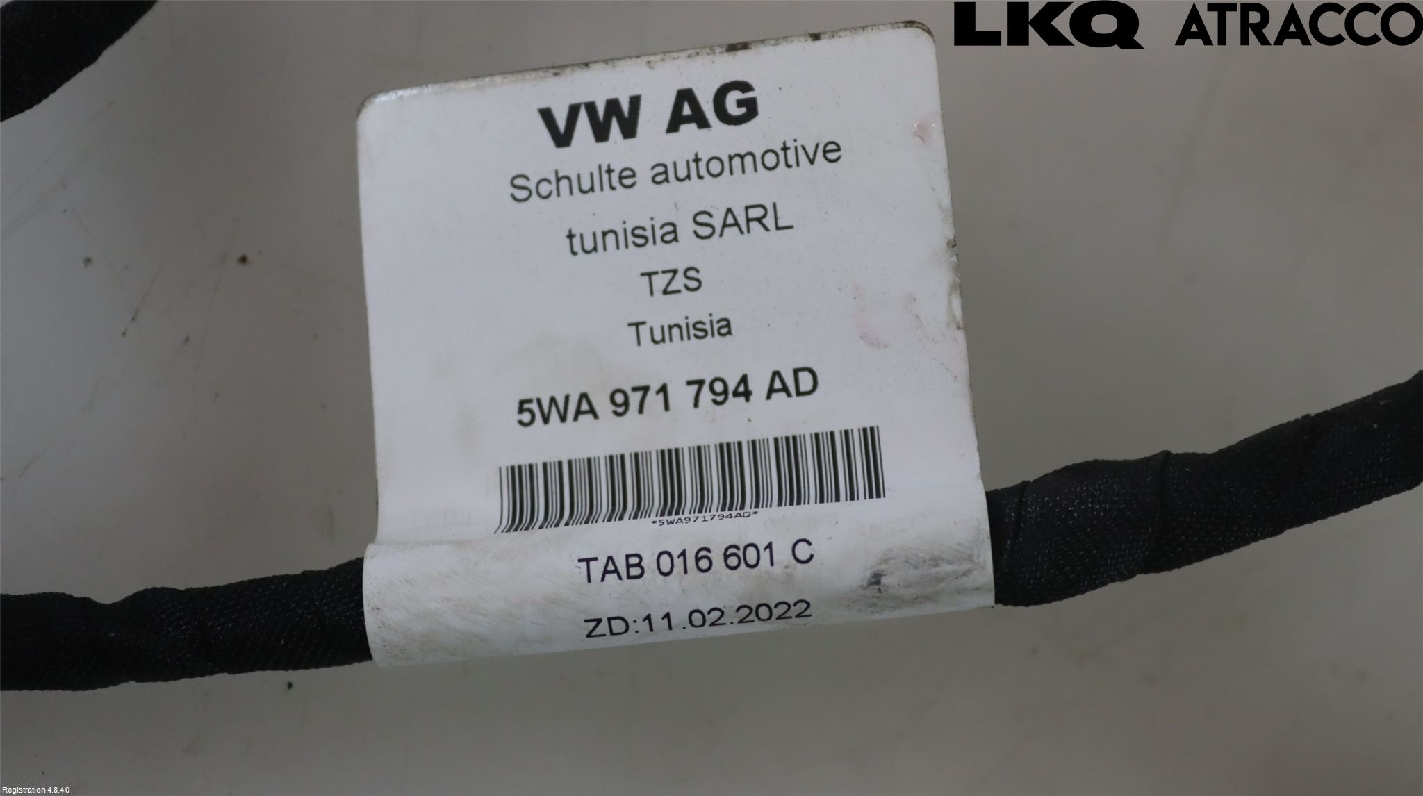 Volkswagen VW TIGUAN 24- Ledningsnett