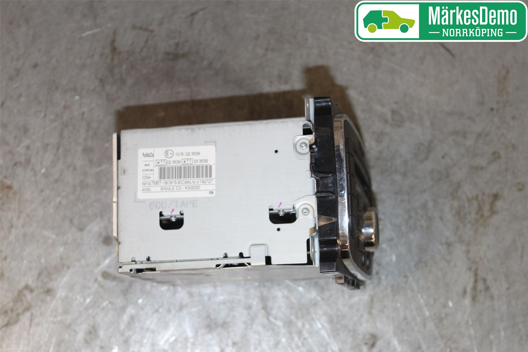 Ford FOCUS 08-11 Stereo Radio Med Cd