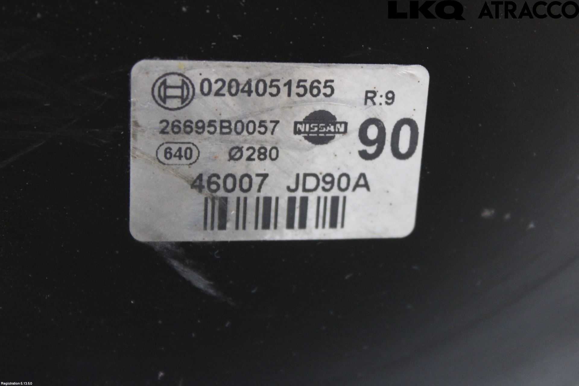 Nissan QASHQAI+2  08-10 Bremseservo