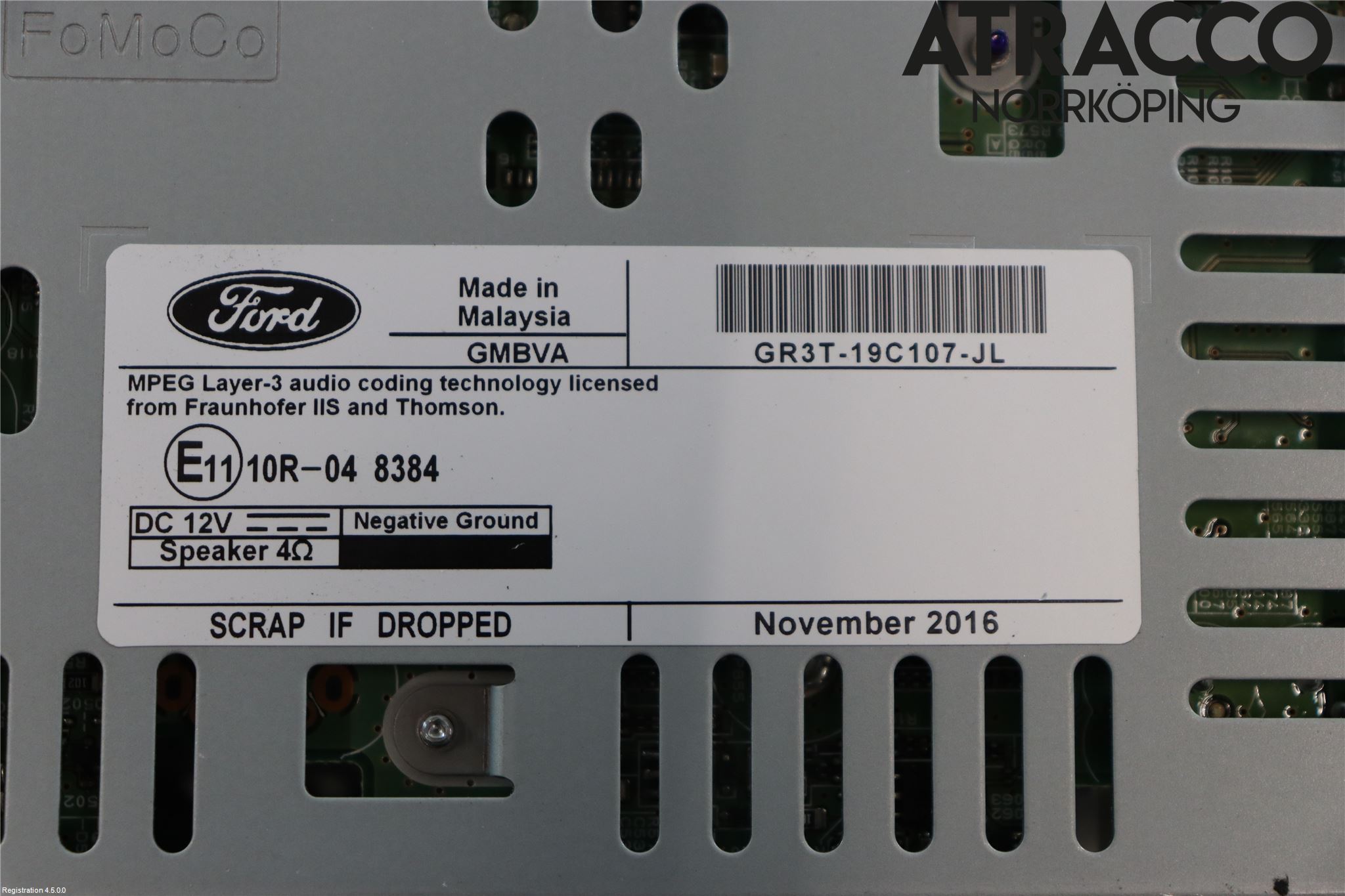 Ford MUSTANG VI 15-22 Styrenhet Multimedia