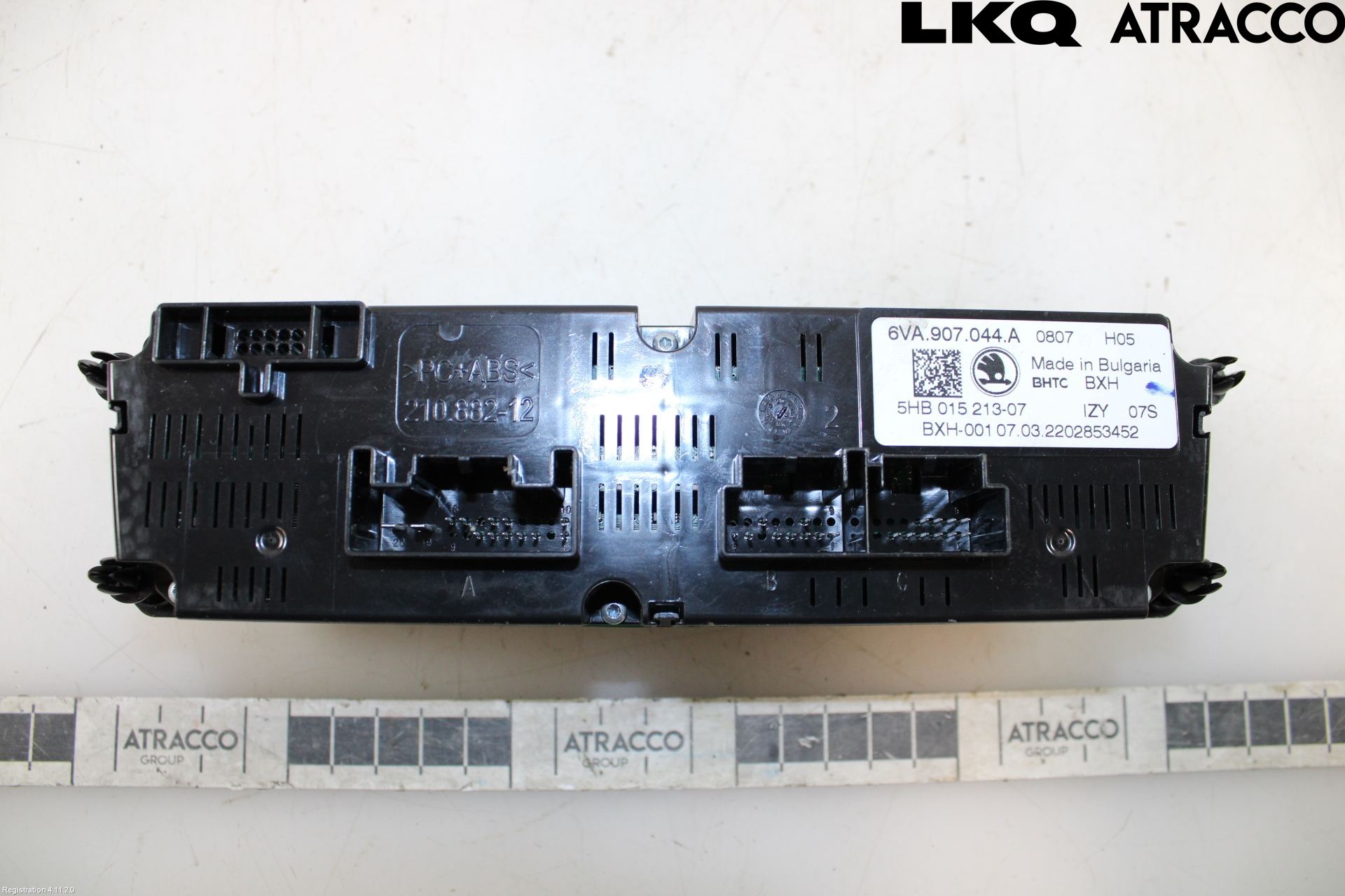 Skoda FABIA 22- Varmeapparat Panel(Regulering)
