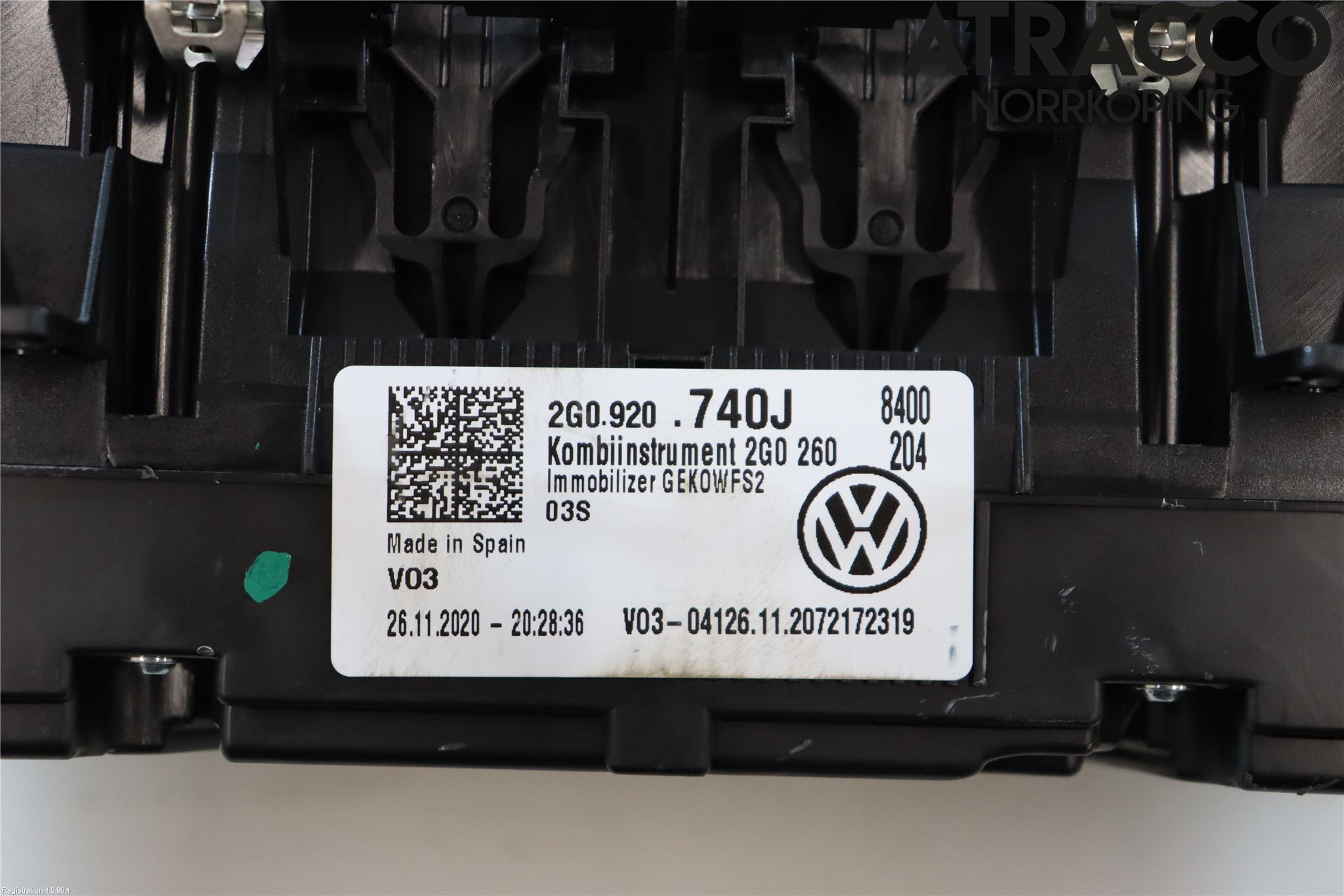 Volkswagen VW T-CROSS 19- Instr Kombinert