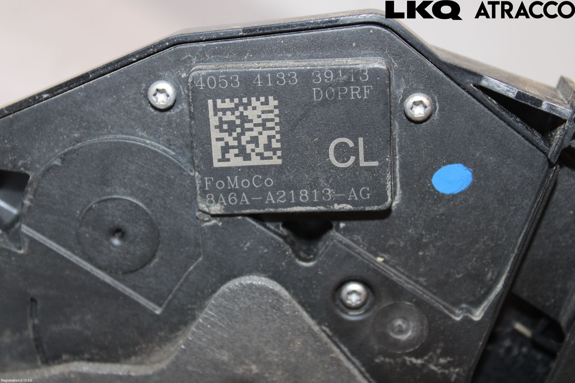 Ford FIESTA 09-12 Dørlås - Låsekasse