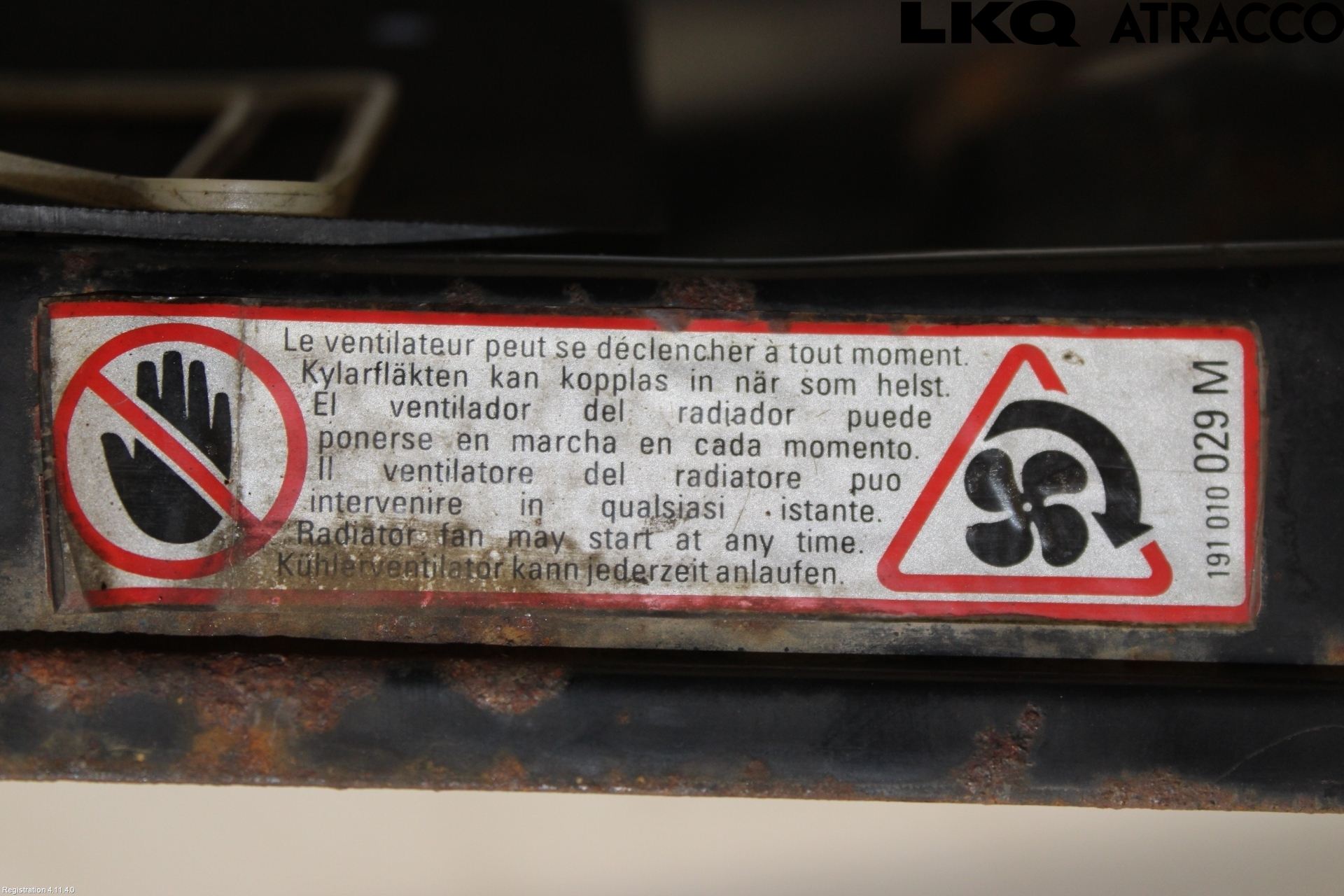 Volkswagen VW JETTA II 84-92 Kjølevifte Elektrisk