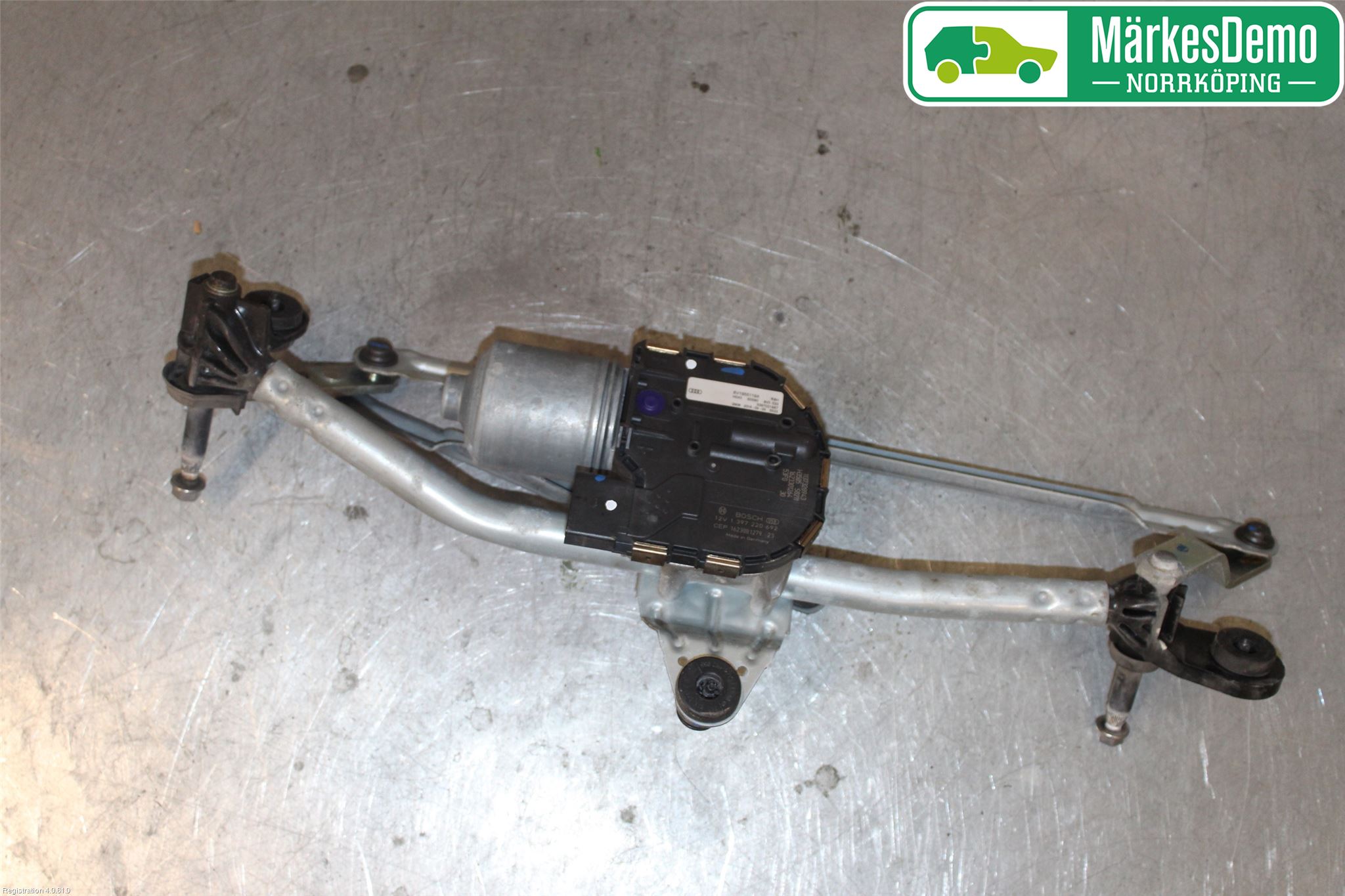 Audi A3/S3 8V 13-20 Viskeroverføring Frontrute