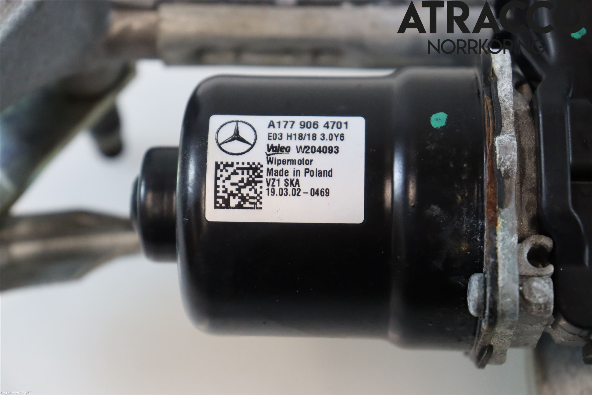 Mercedes-Benz MB A-KLASS (W177) 18- Viskeroverføring Frontrute