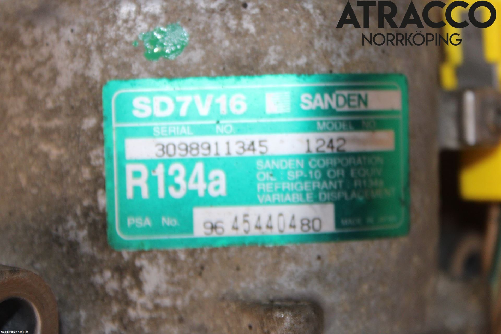 Peugeot 406     99-04 Varme Ac Kompressor