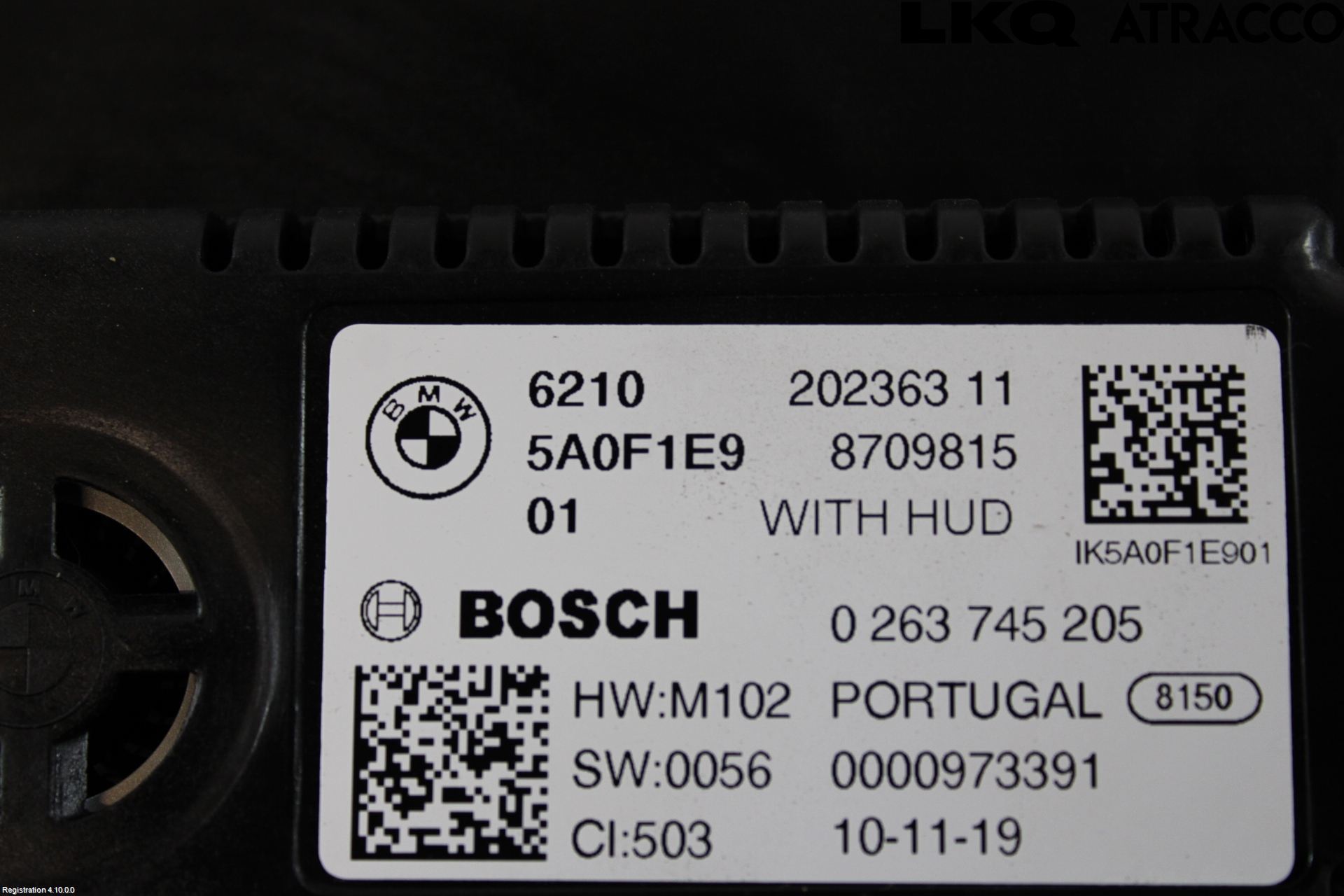 BMW 5 G30/G31/F90 17-23 Instr Kombinert