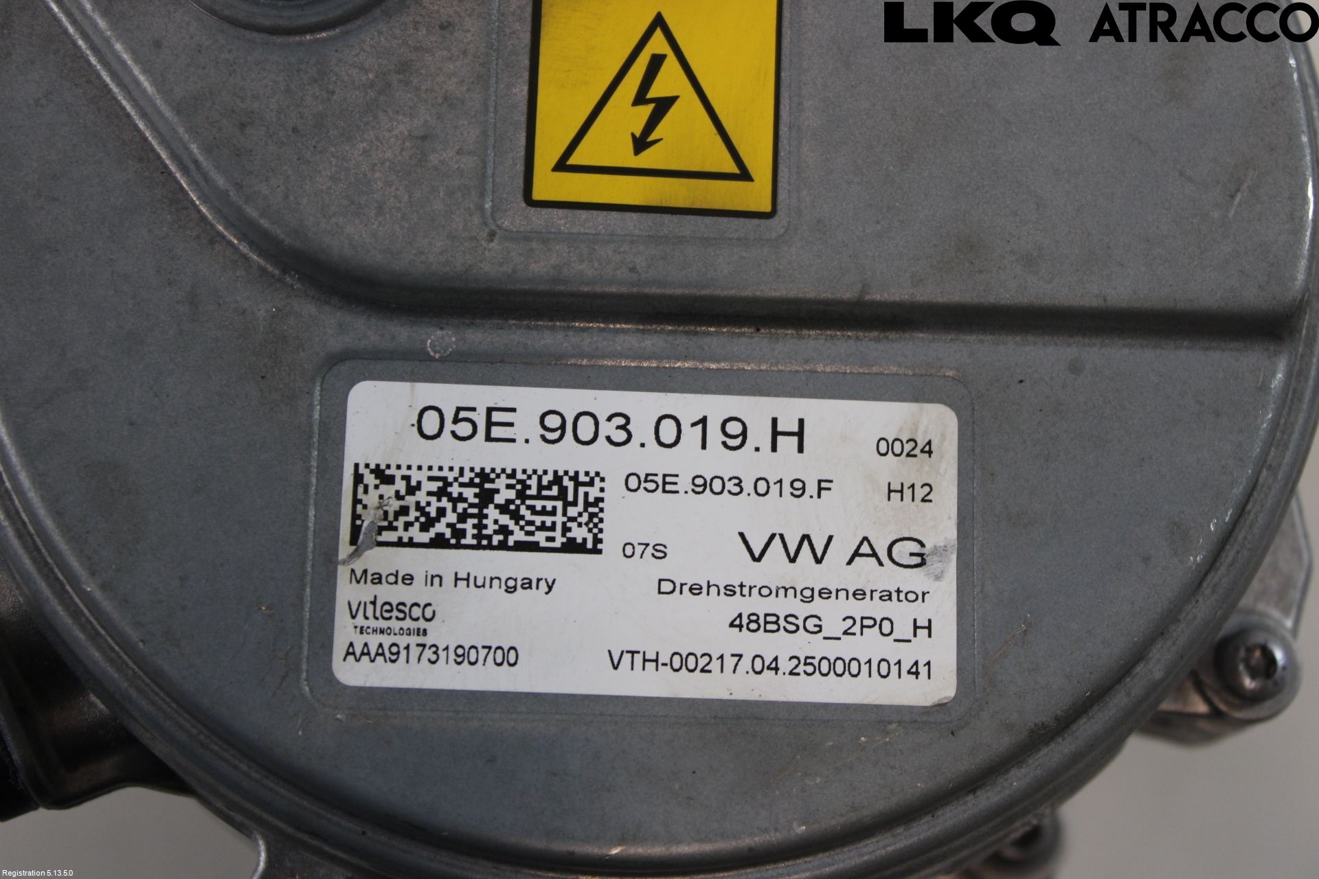 Audi A3/S3 8Y 21- Dynamo