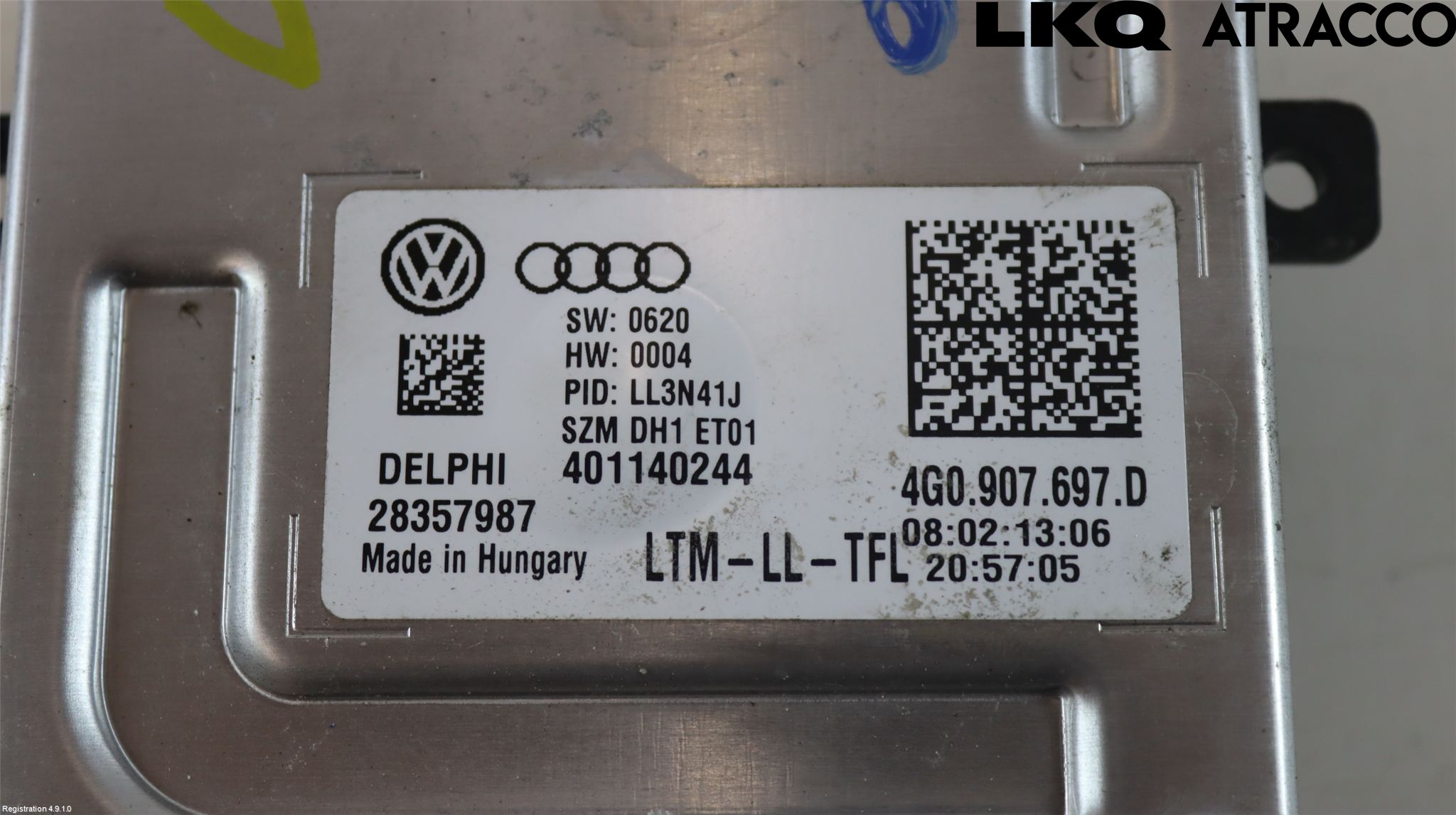 Audi A5 07-16 Styreenhet Xenon