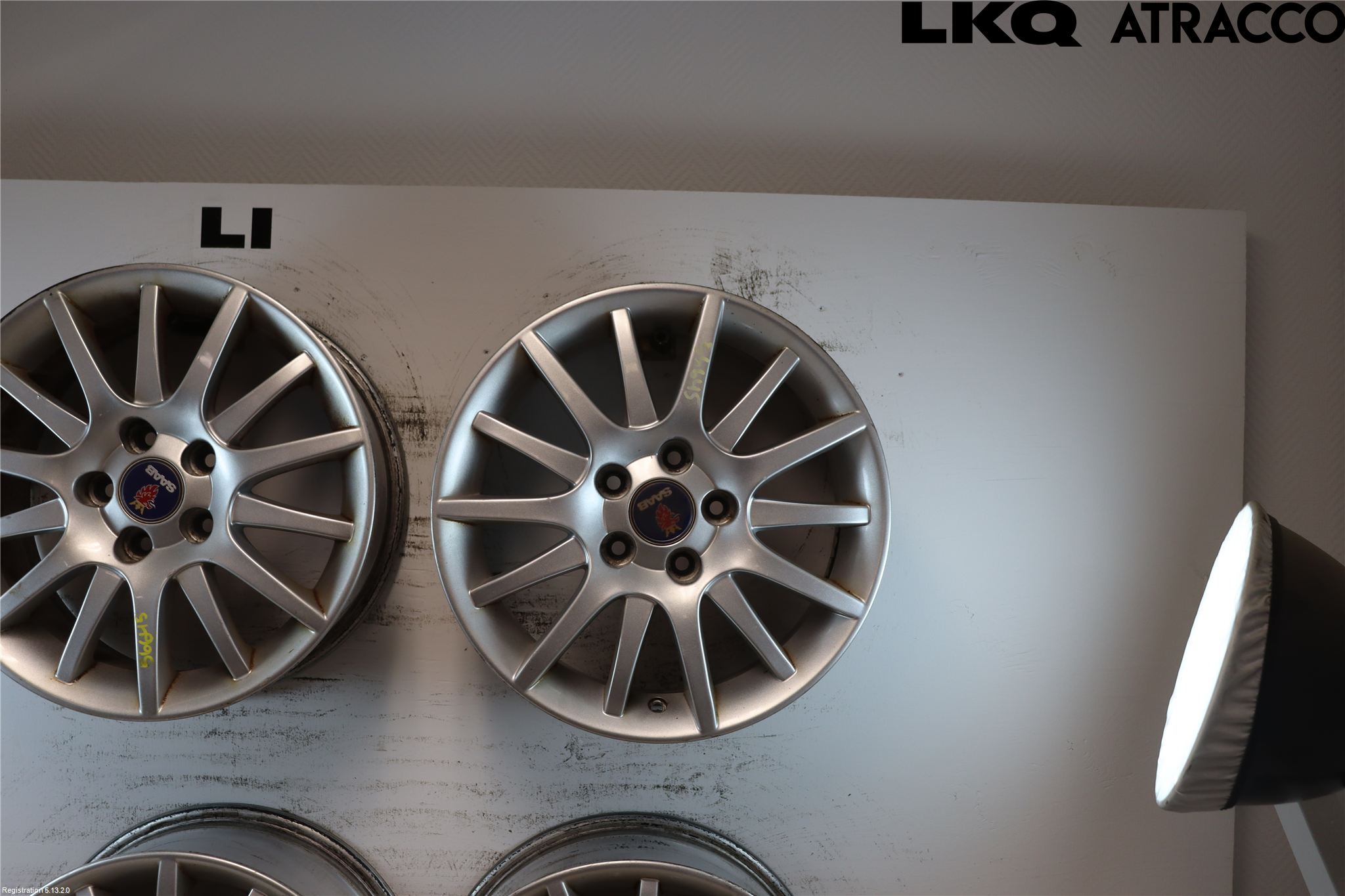 Saab 9-3 VER2/VER3 08-15 Felg Aluminium Sett 4Stk