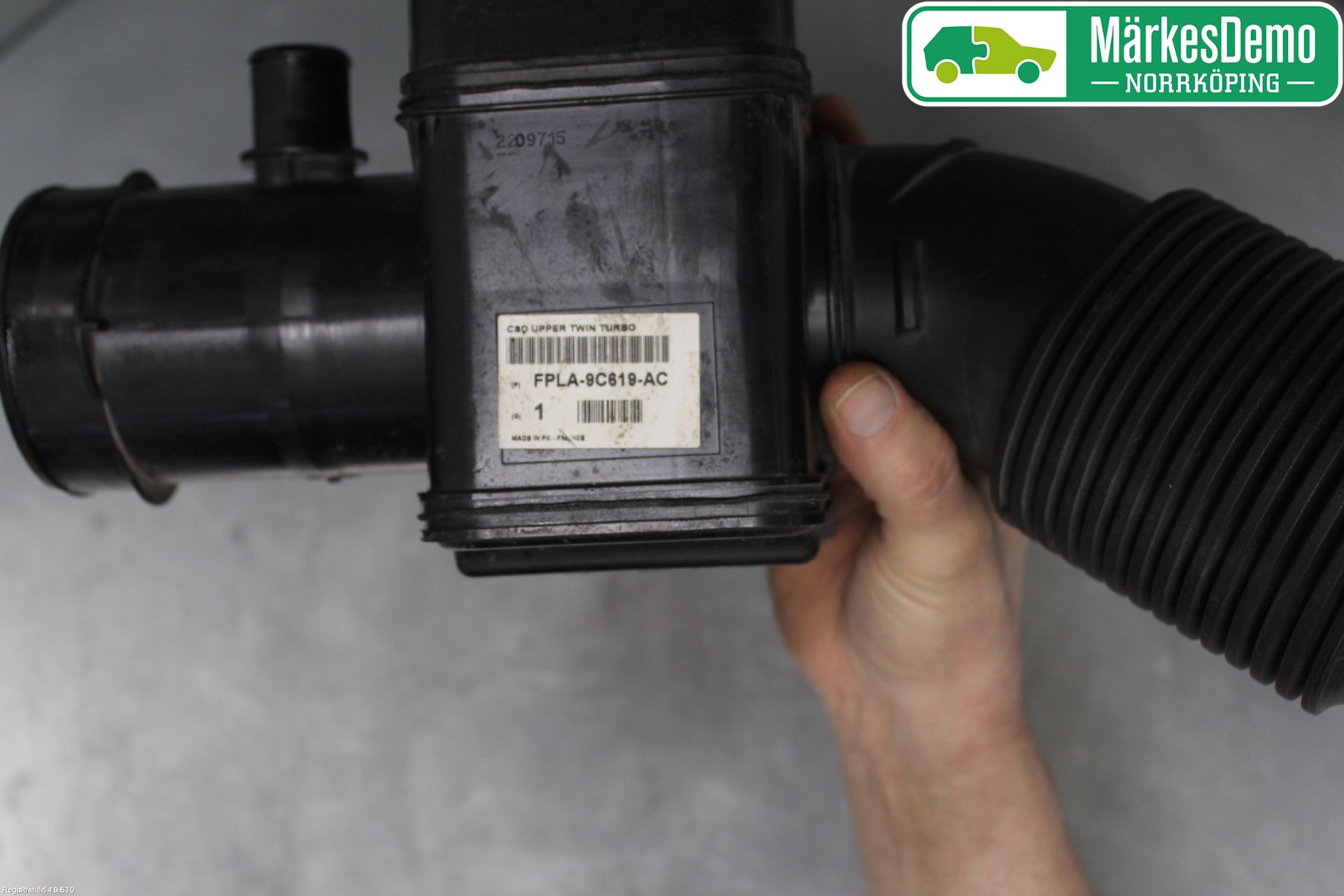 Landrover RANGE ROVER SPORT (L494) 14-22 Forg-Belg-Rør Mot Luftr