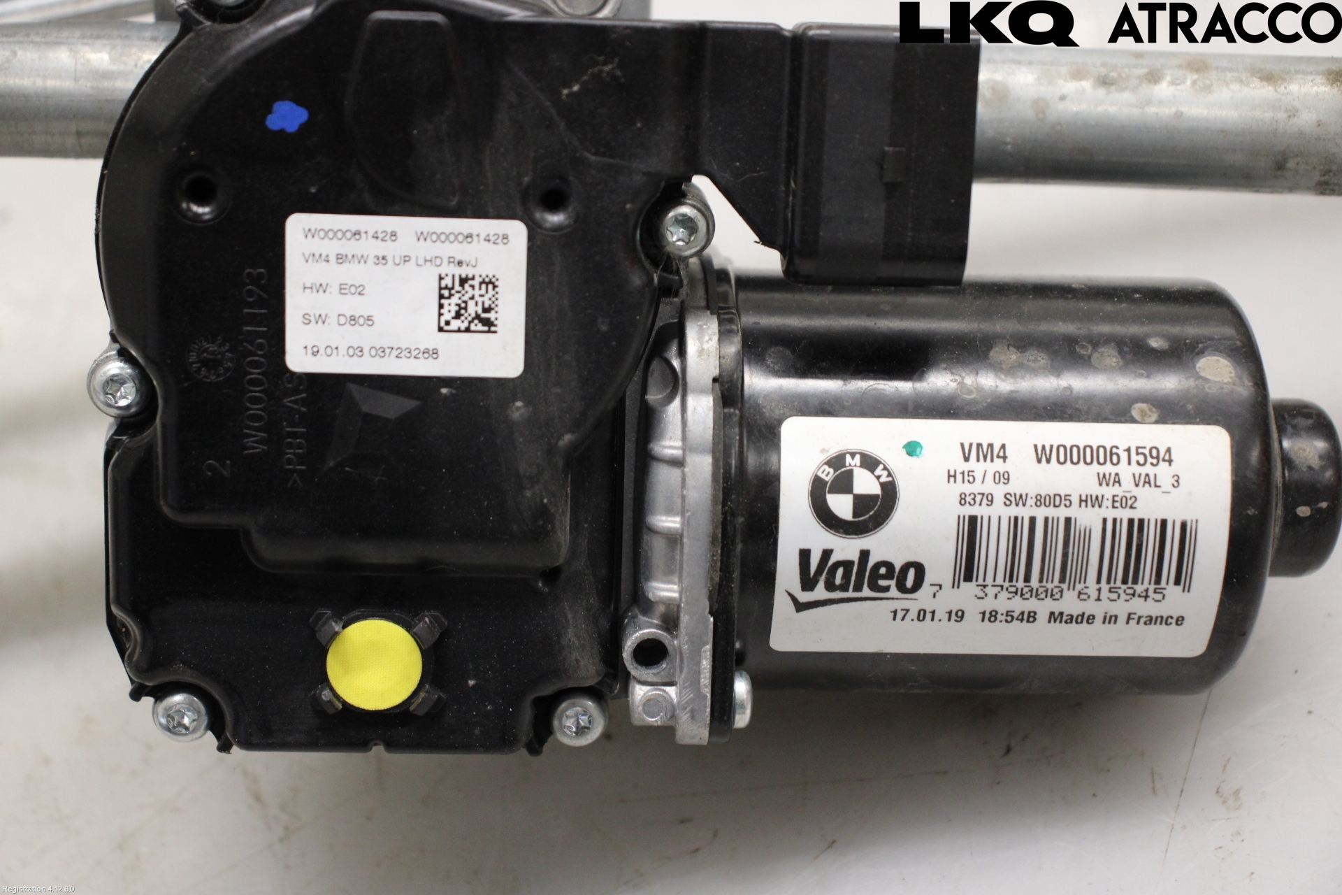 BMW 5 G30/G31/F90 17-23 Viskeroverføring Frontrute