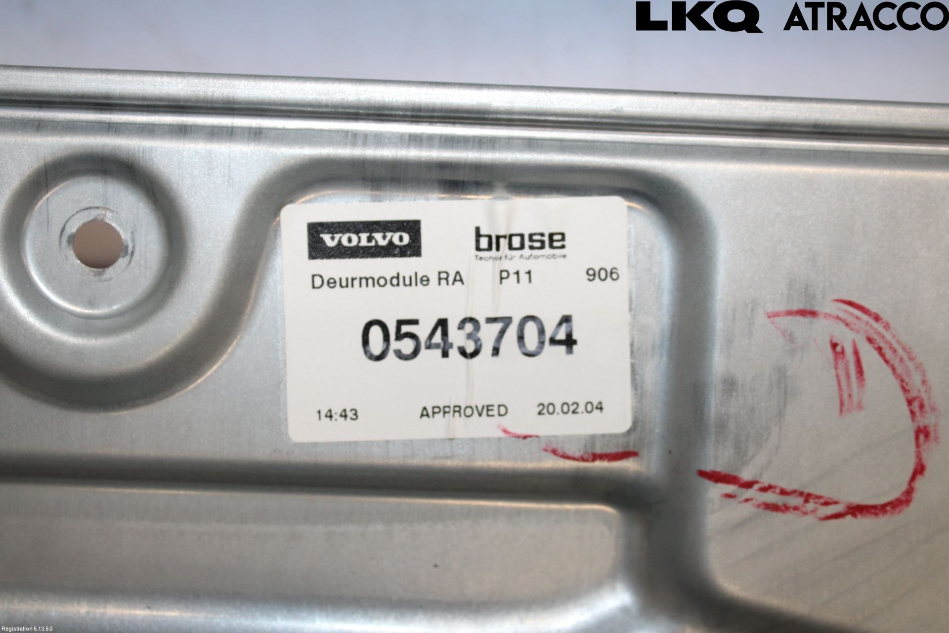 Volvo S40 04-07 Vindusheis El Komp
