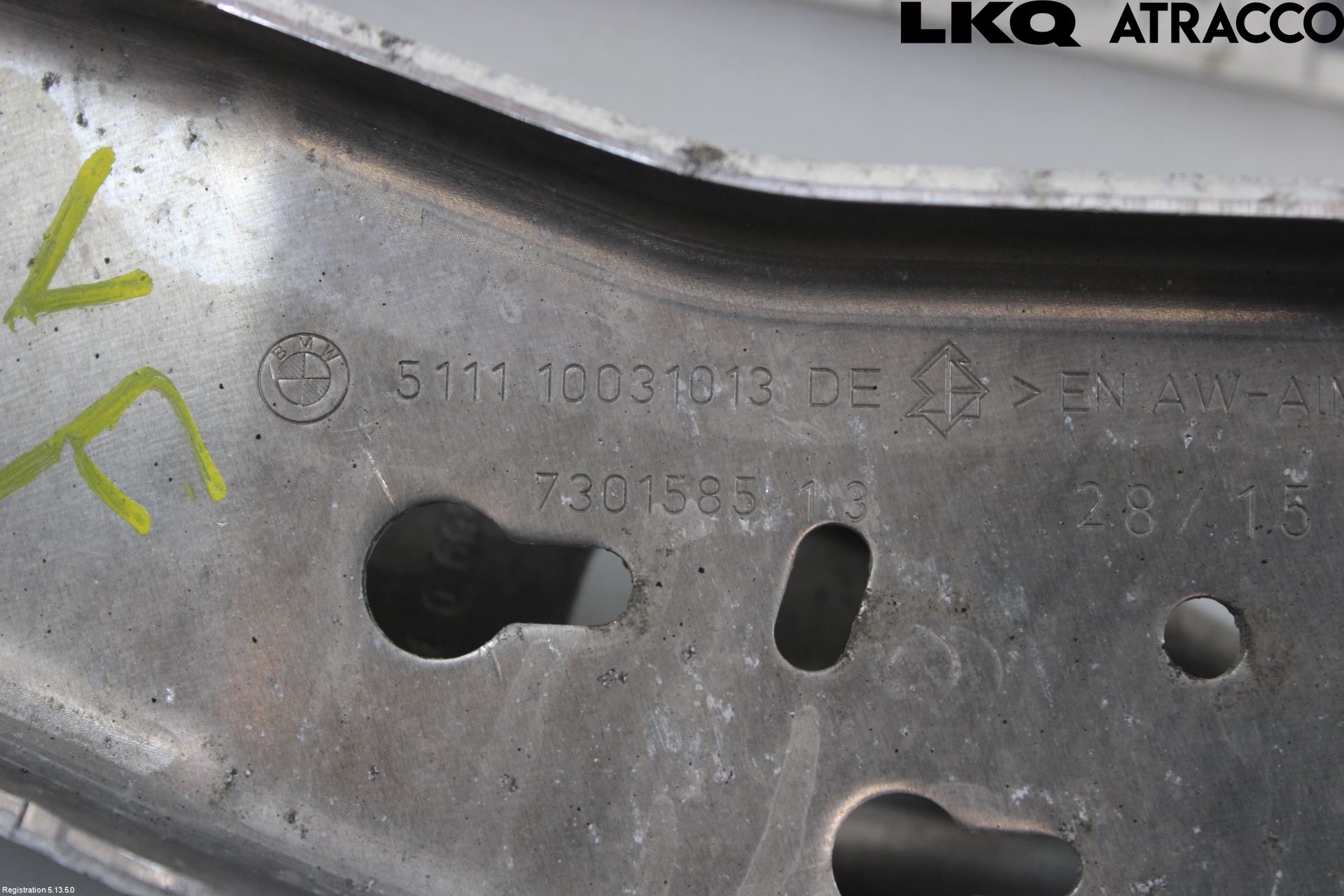 Mini ONE/COOPER 5DR F55 14-24 Støtfangerfeste Foran Venstre