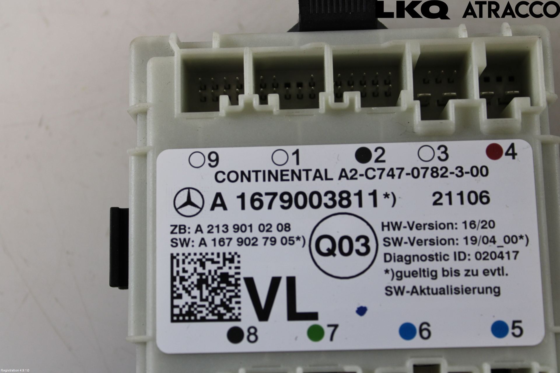 Mercedes-Benz MB EQC (N293) 20- Styreenhet Dør