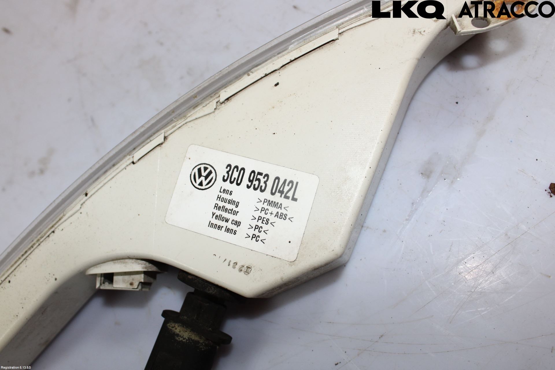 Volkswagen VW PASSAT 05-11 Blinklykt Foran Høyre