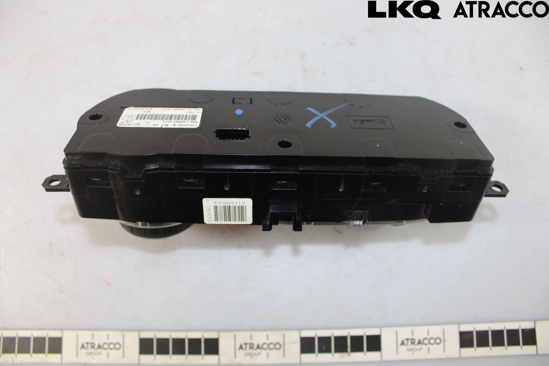 Renault CLIO IV 12-16 Varmeapparat Panel(Regulering)