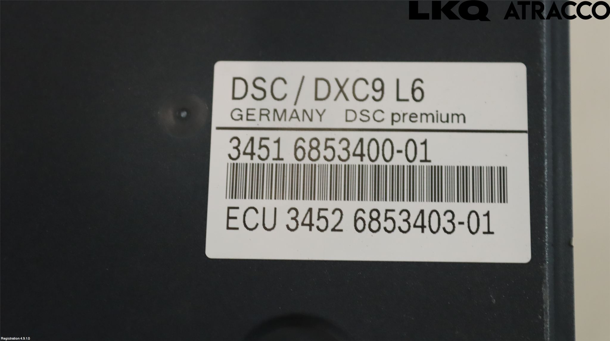 BMW 5 F10/F11/F18 09-17 Abs Hydraulikkaggregat