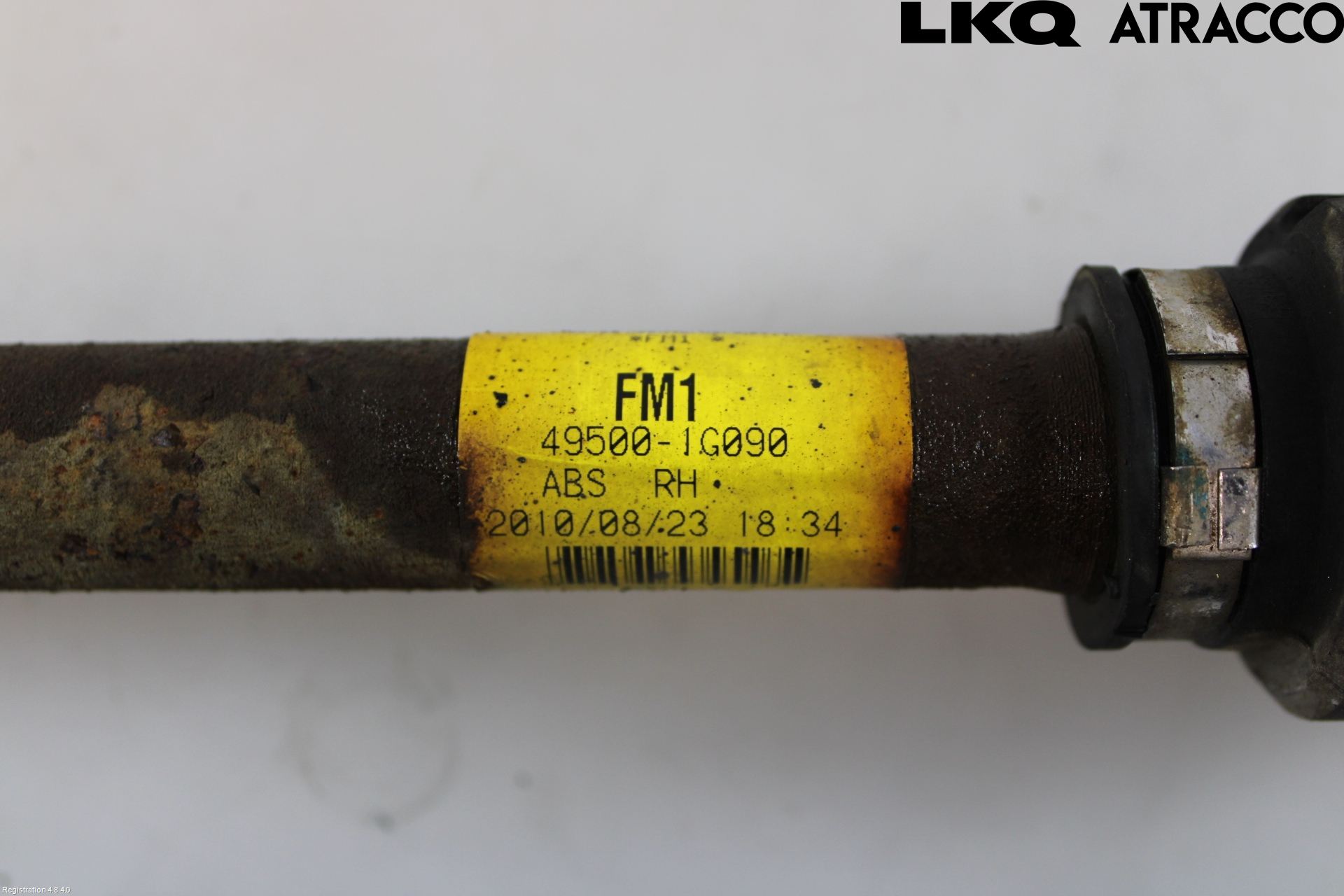 Kia RIO 06-11 Drivaksel Foran Kompl Høyre