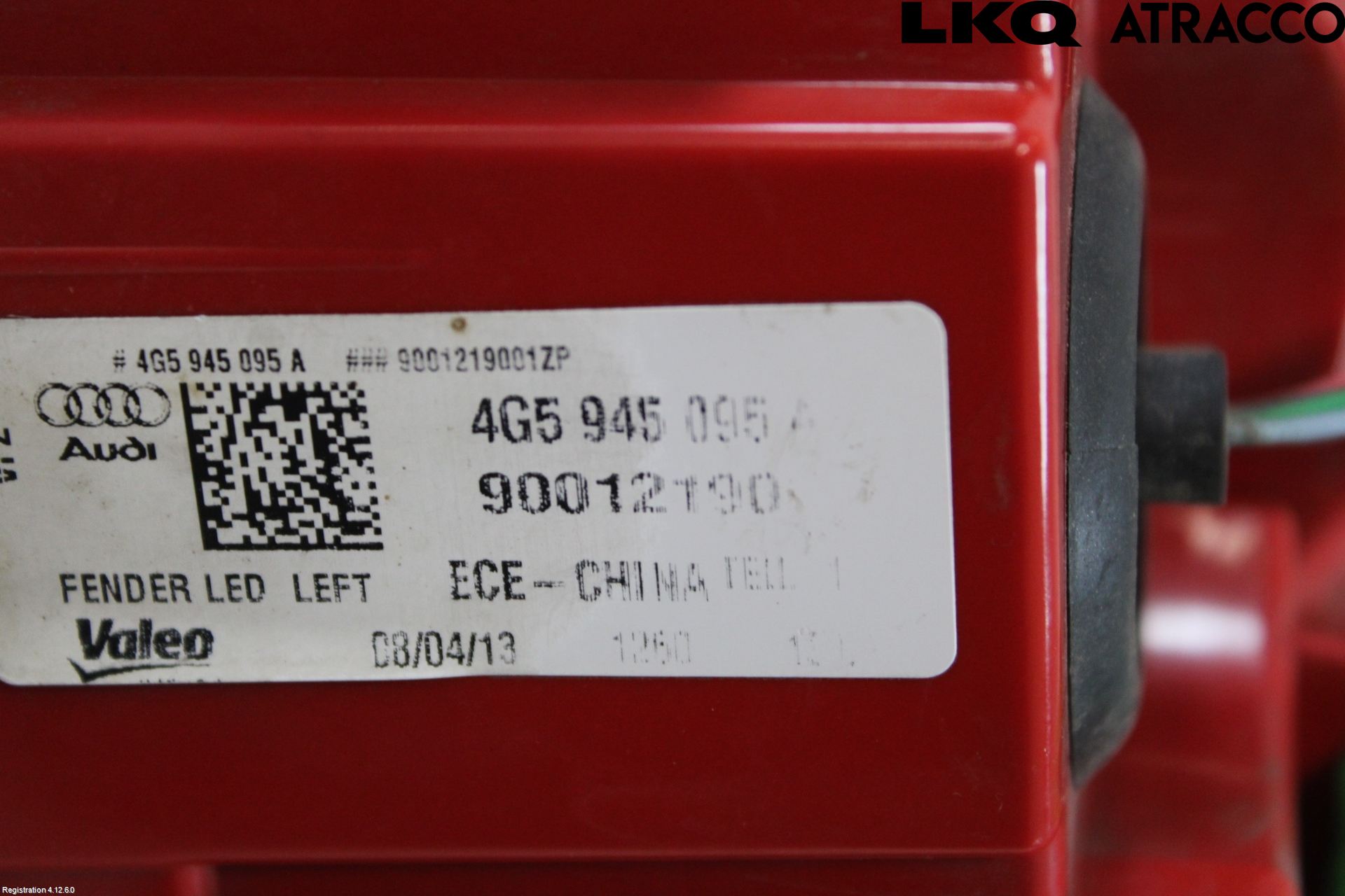 Audi A6/S6 4G 11-18 Baklykt Venstre
