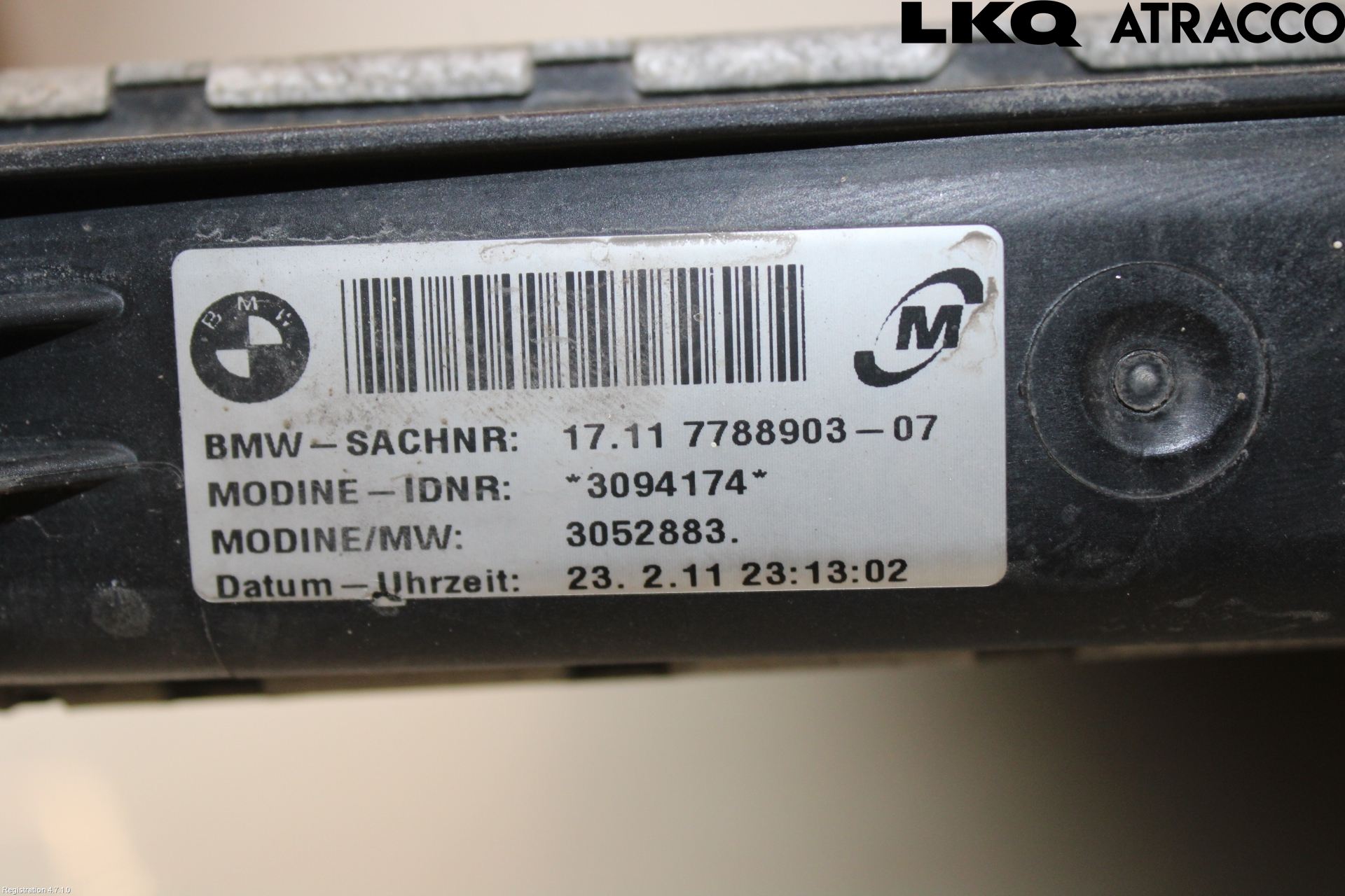 BMW 1 E87/81 5D/3D 03-11 Radiator Manuell