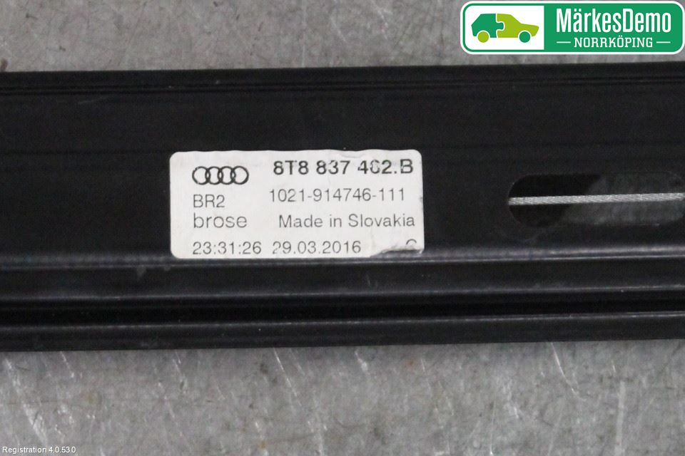 Audi A5 07-16 Vindusheis El Komp