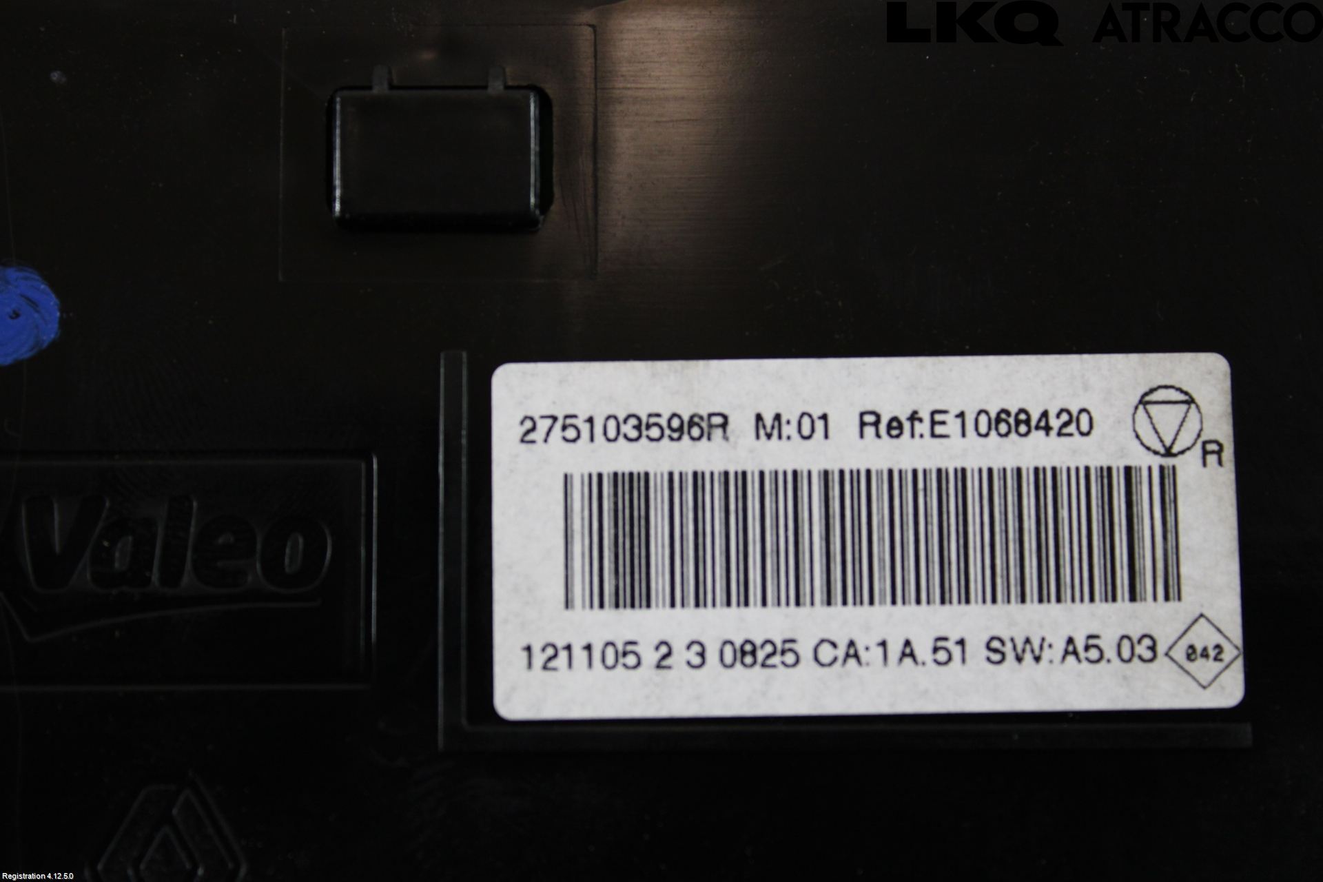 Renault MEGANE III 09-15 Varmeapparat Panel(Regulering)