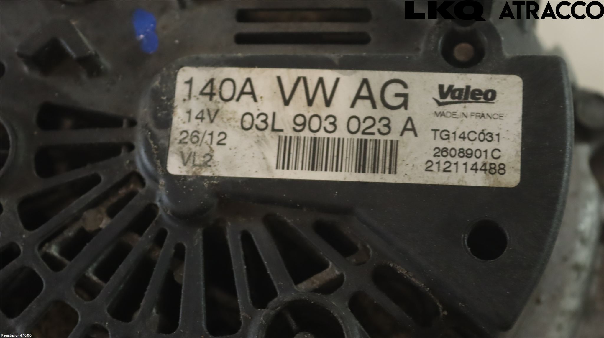 Audi A3/S3 05-13 Dynamo