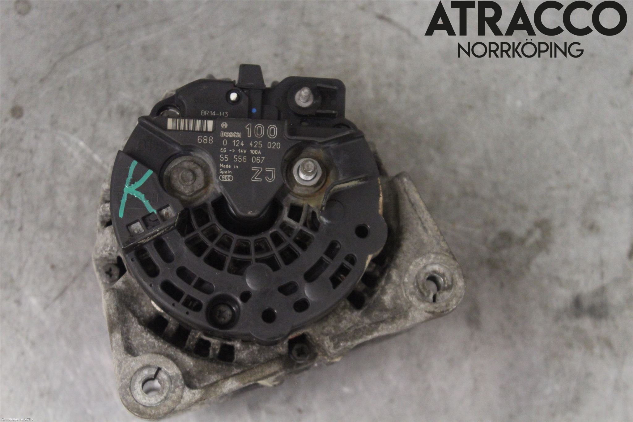 Opel ZAFIRA B 06-14 Dynamo