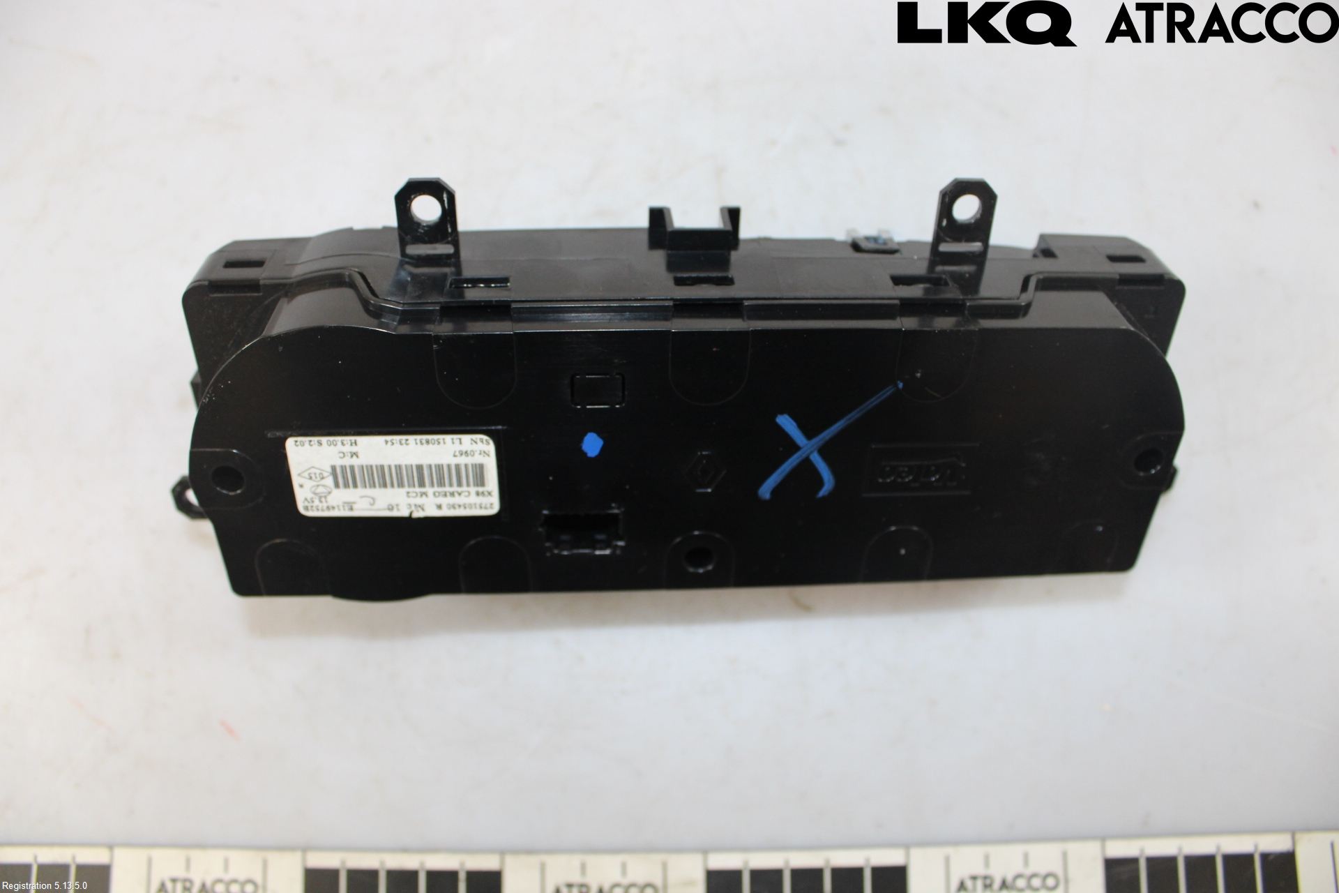 Renault CLIO IV 12-16 Varmeapparat Panel(Regulering)