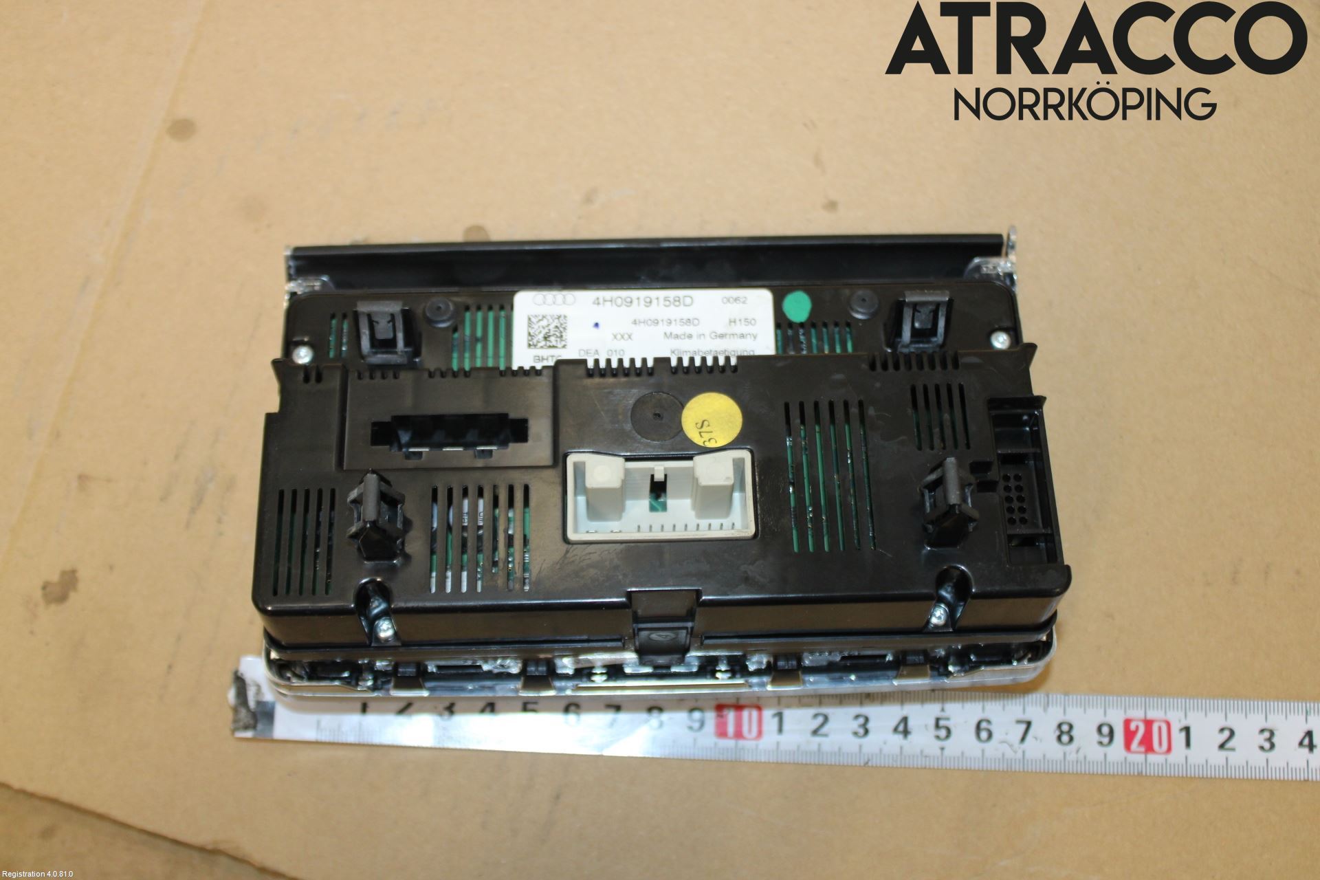 Audi A8/S8 4H 10-17 Varmeapparat Panel(Regulering)
