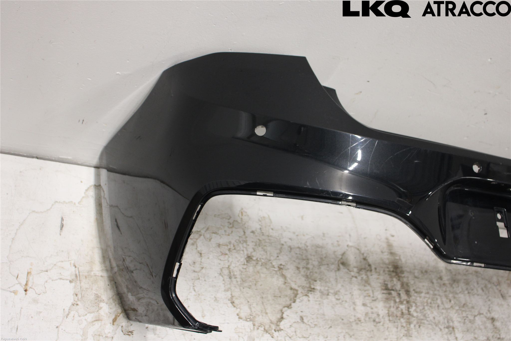 BMW 1 F20/F21 11-19 Støtfanger Bak Overtrekk