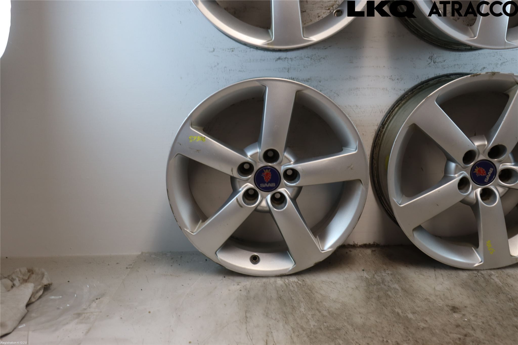 Saab 9-5     06-10 Felg Aluminium Sett 4Stk