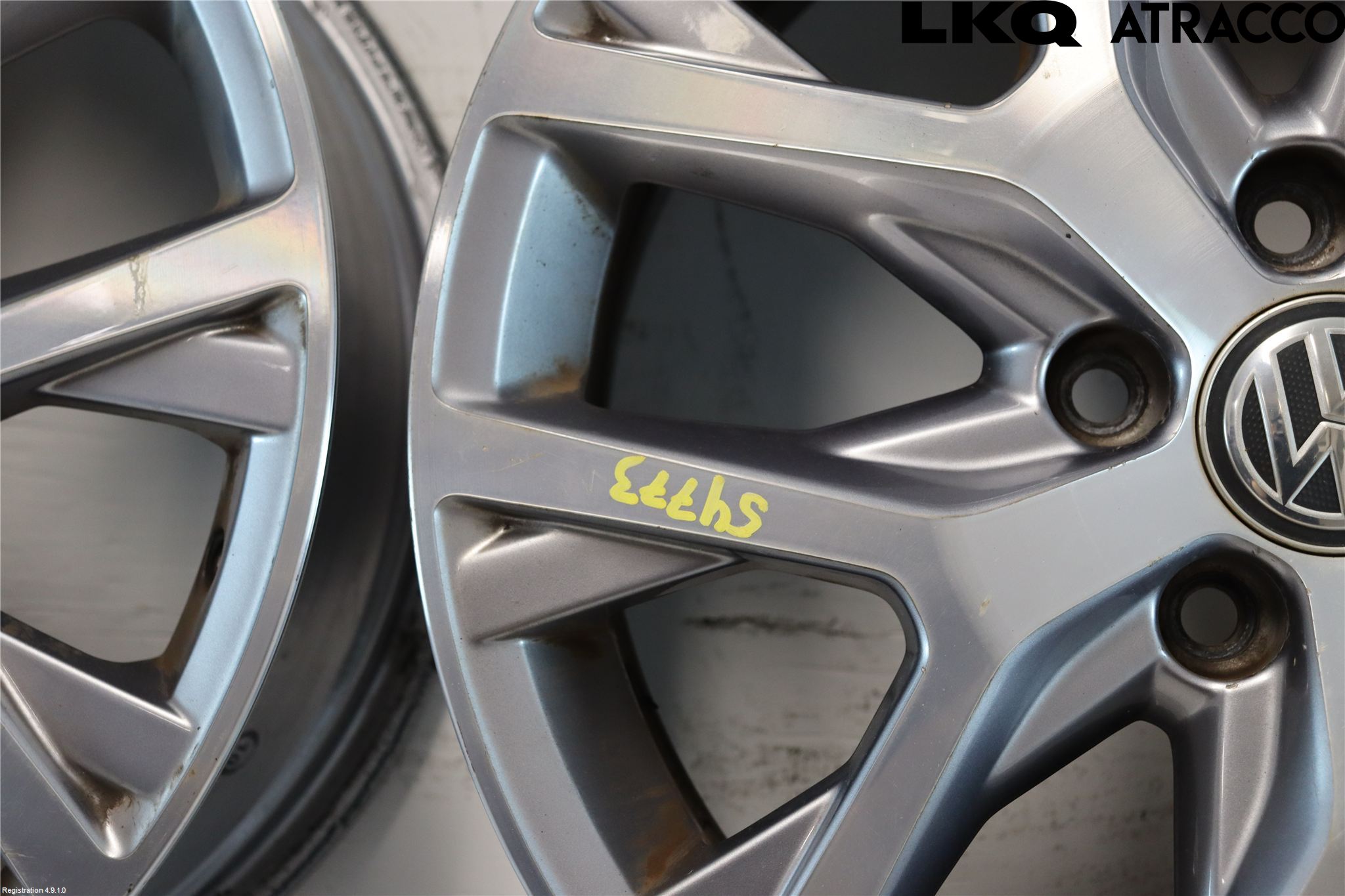 Volkswagen VW TOURAN 10-15 Felg Aluminium Sett 4Stk