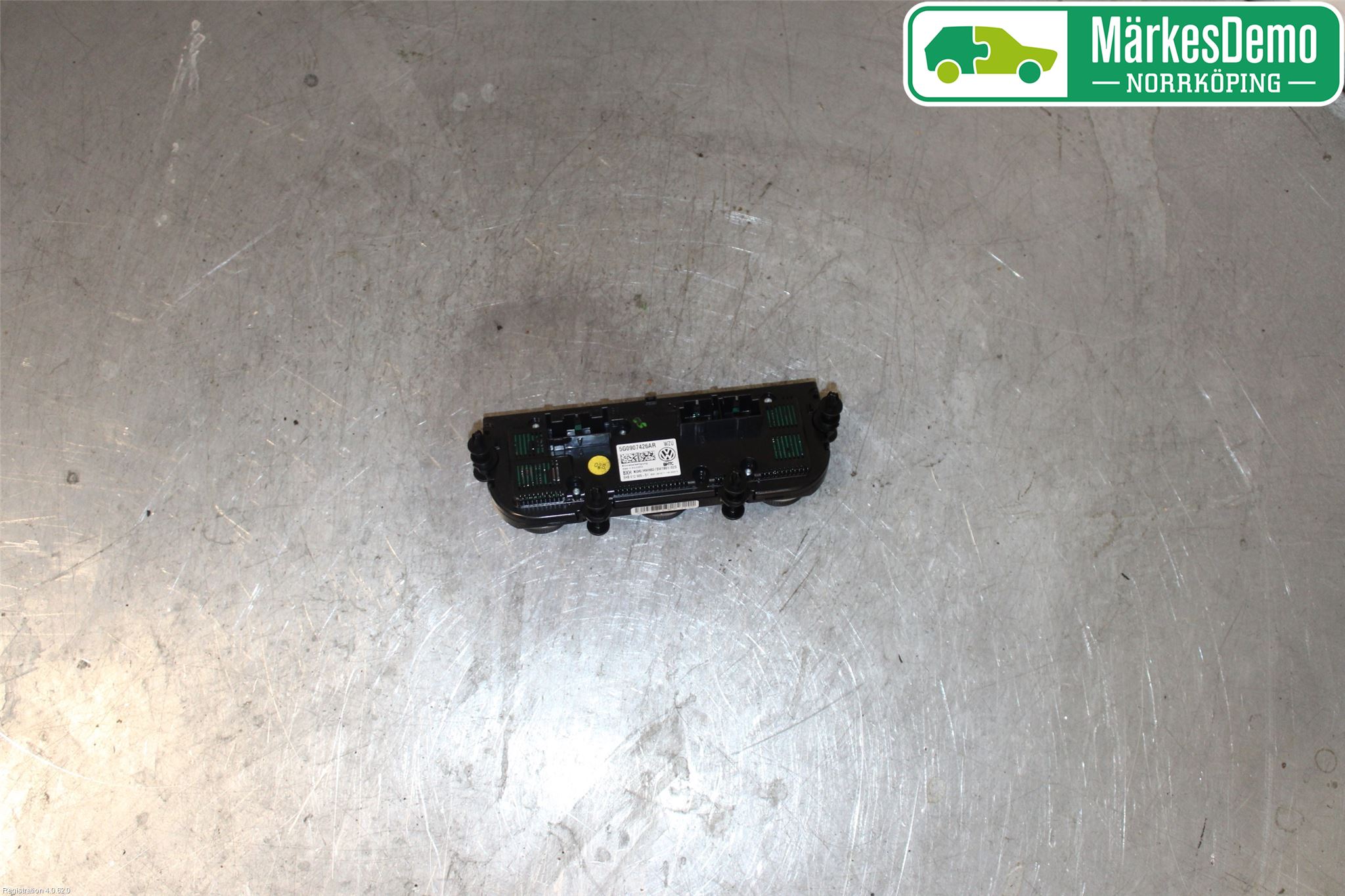 Volkswagen VW GOLF / E-GOLF VII 13-20 Varmeapparat Panel(Regulering)