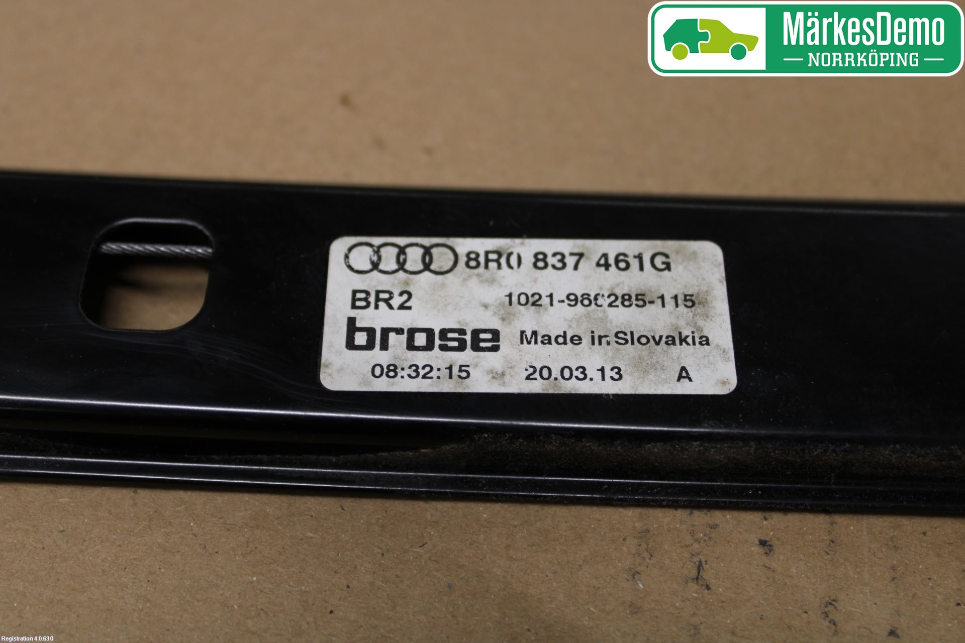 Audi Q5 09-16 Vindusheis El Komp