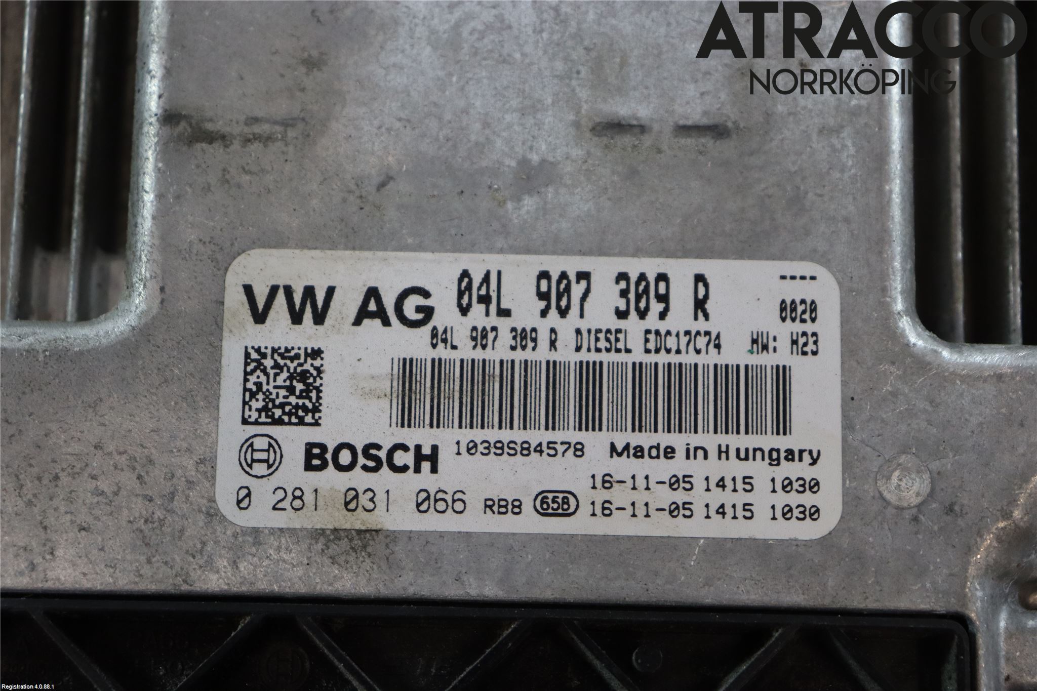 Volkswagen VW GOLF / E-GOLF VII 13-20 Styreenhet Dieselpumpe