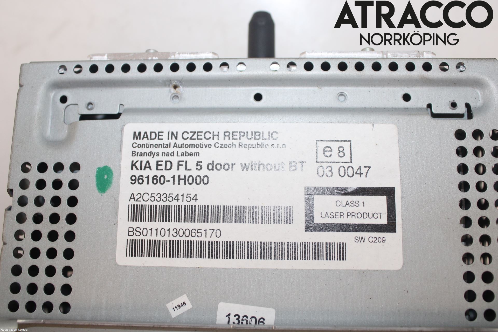 Kia CEED 06-12 Stereo Radio Med Cd