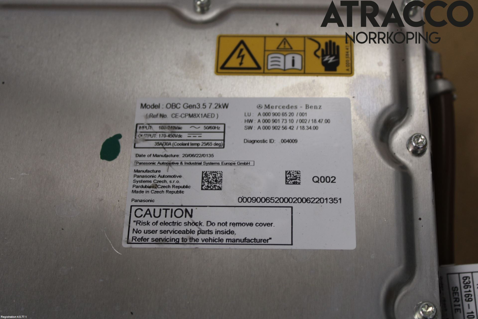 Mercedes-Benz MB A-KLASS (W177) 18- Batterilader Hybrid
