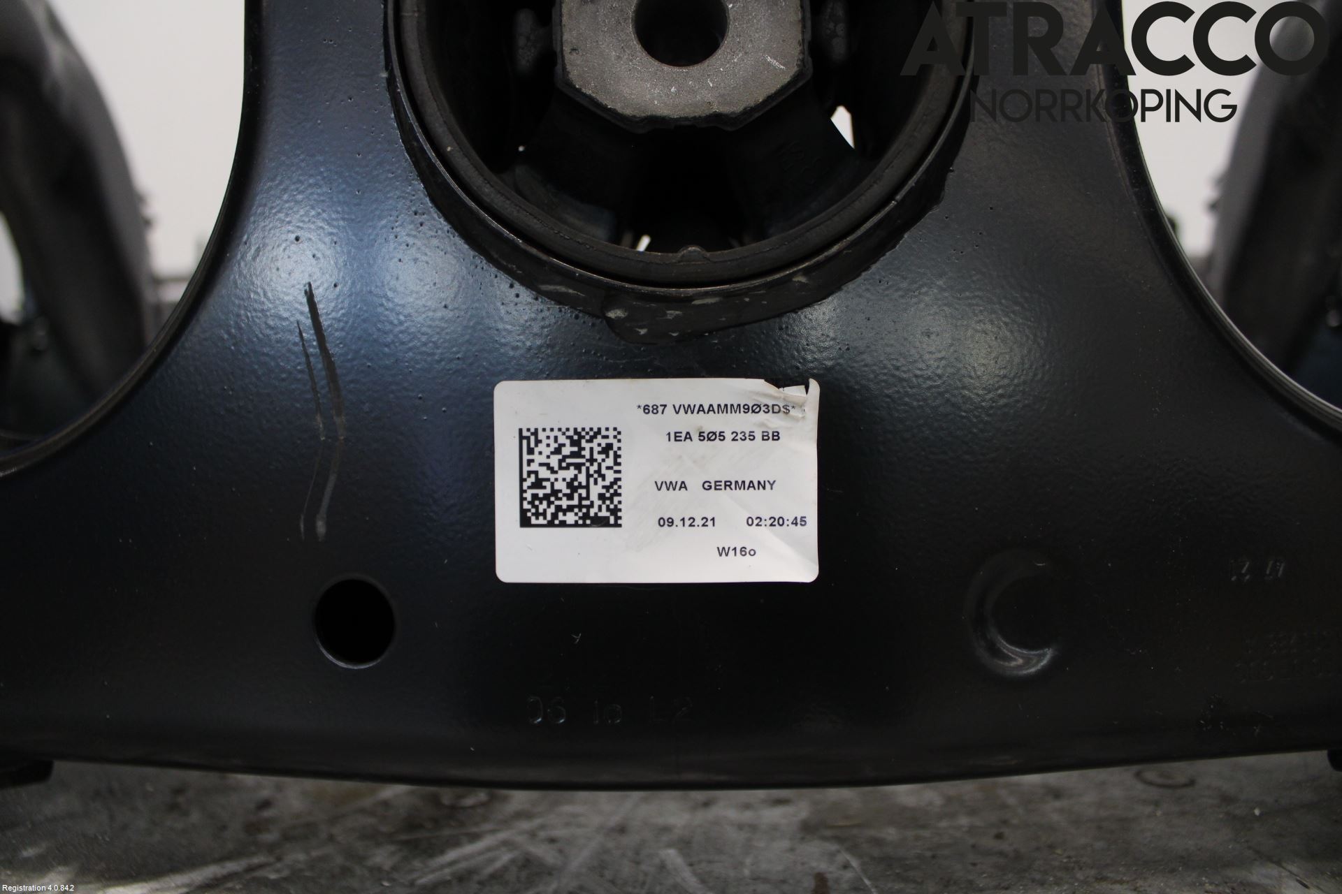 Volkswagen VW ID.4 21- Bakaksel Feste Travers-Ramme
