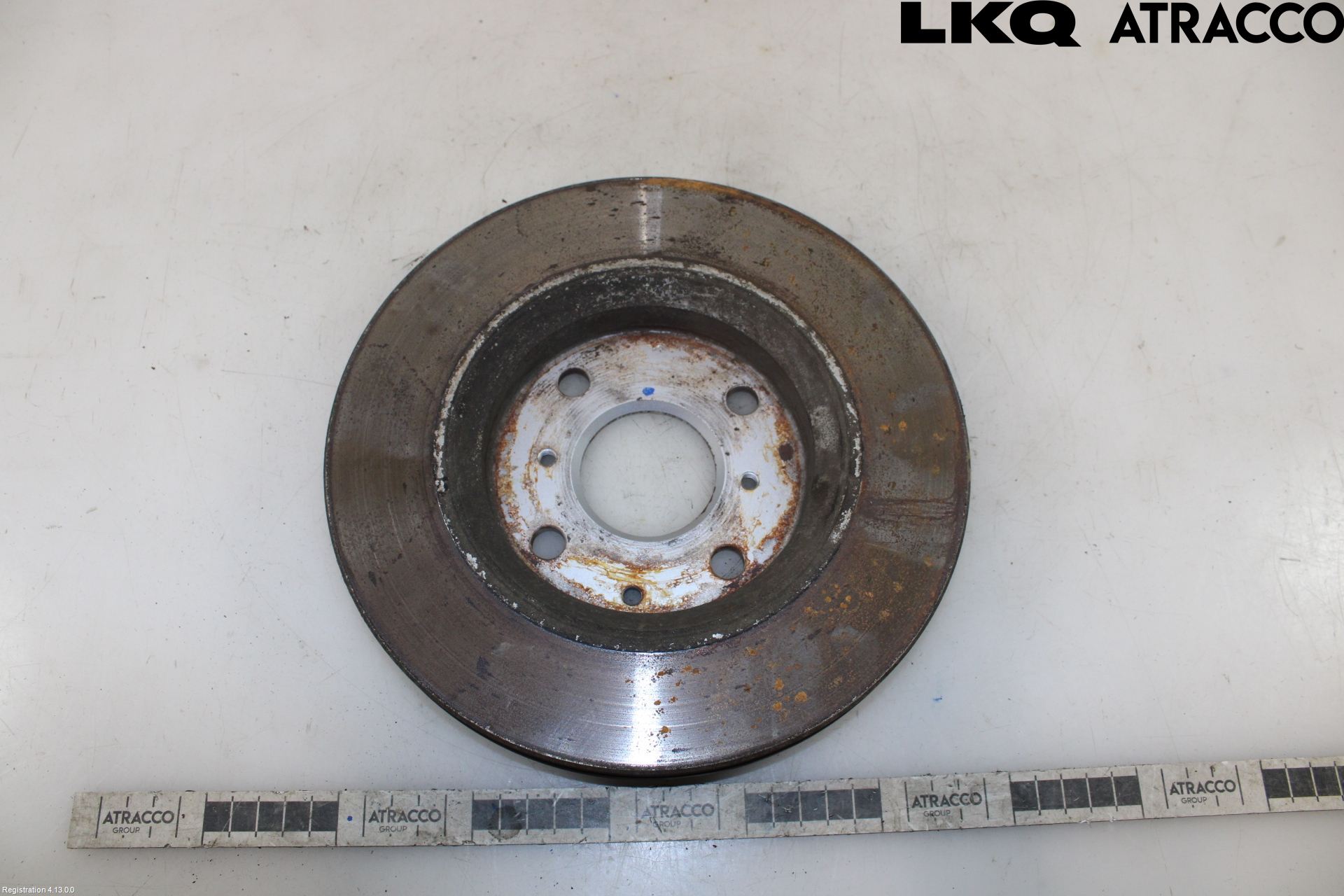 Citroen C1 06-13 Bremseskive Foran
