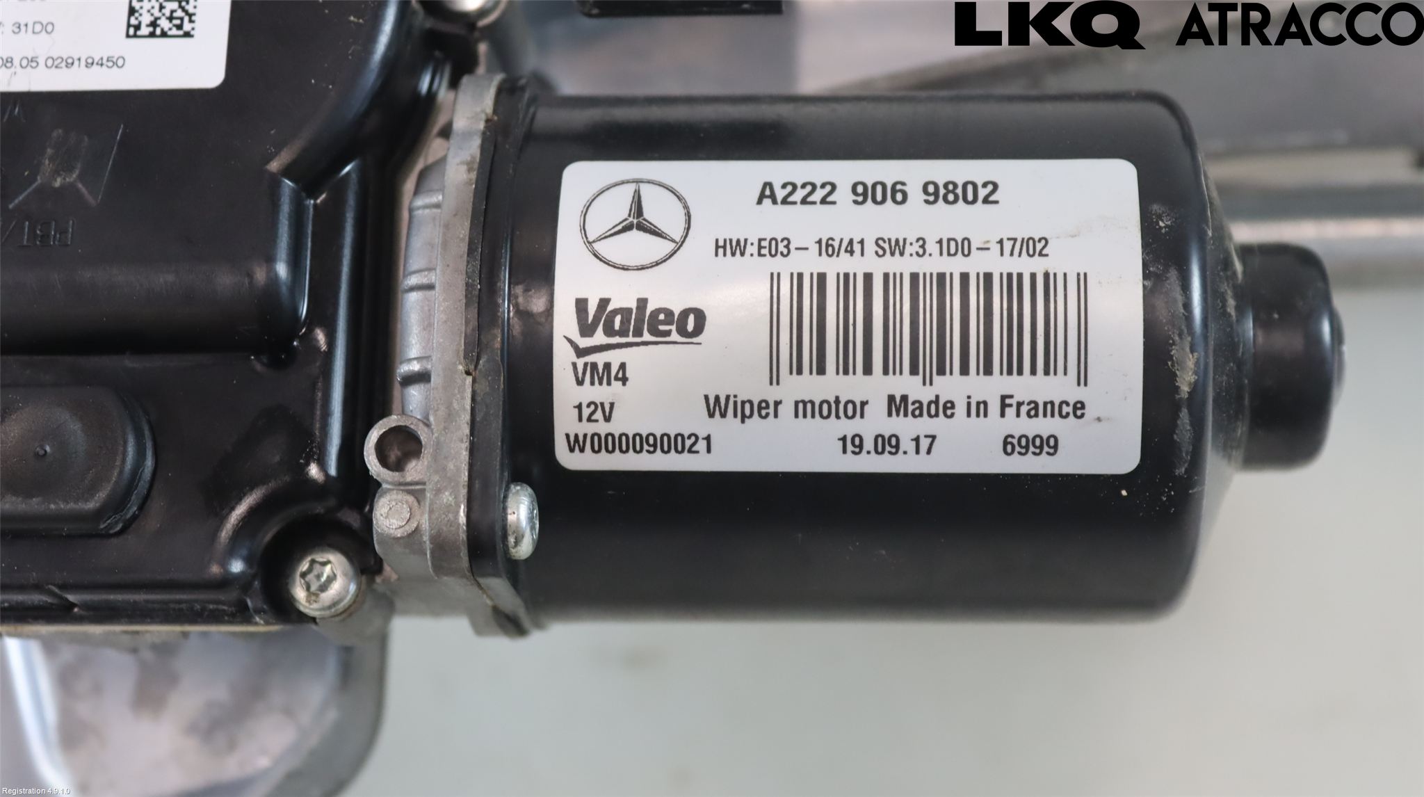 Mercedes-Benz MB S-KLASS (W222) 13-20 Viskeroverføring Frontrute