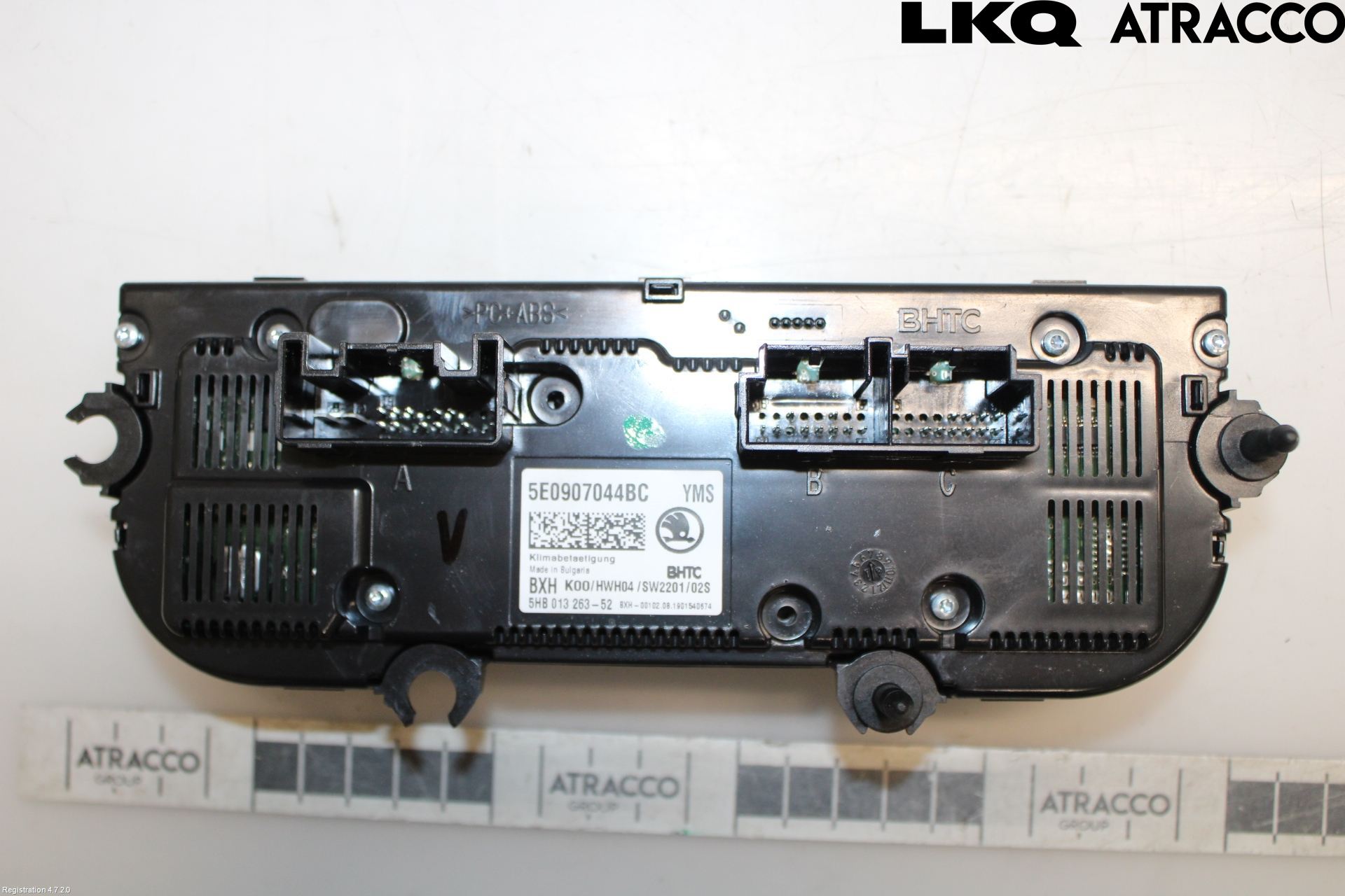Skoda OCTAVIA (5E) 13-20 Varmeapparat Panel(Regulering)